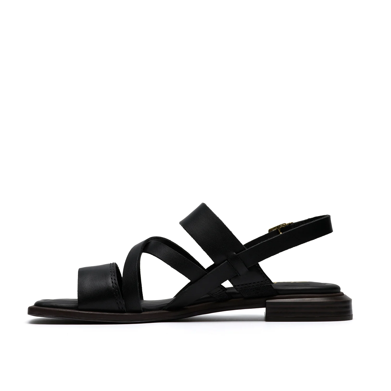 Womens - Ariany Strap Black Leather - Image 2