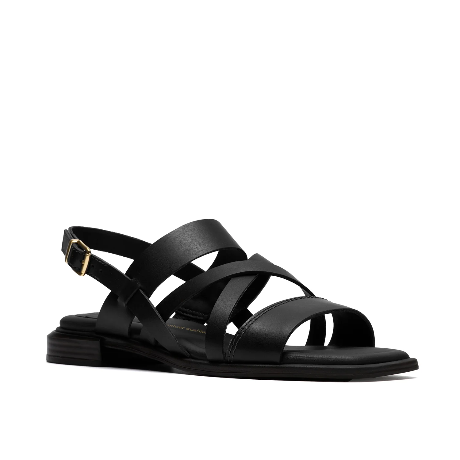 Womens - Ariany Strap Black Leather - Image 4