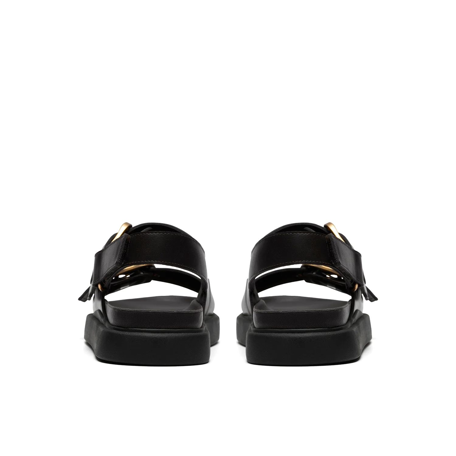 Womens - Aristella Bay Black Leather - Image 5