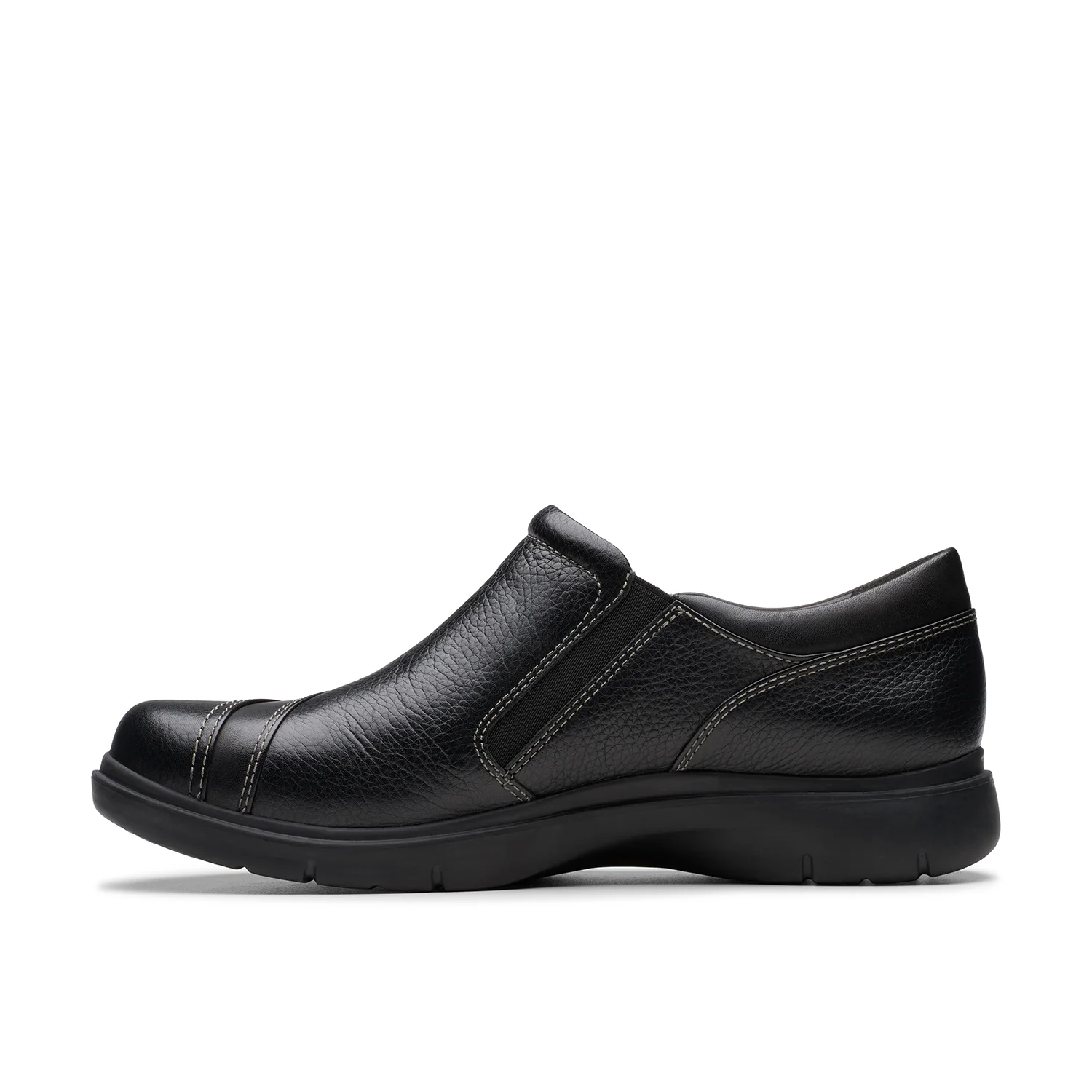 Womens - Certina Pure Black Leather - Image 2