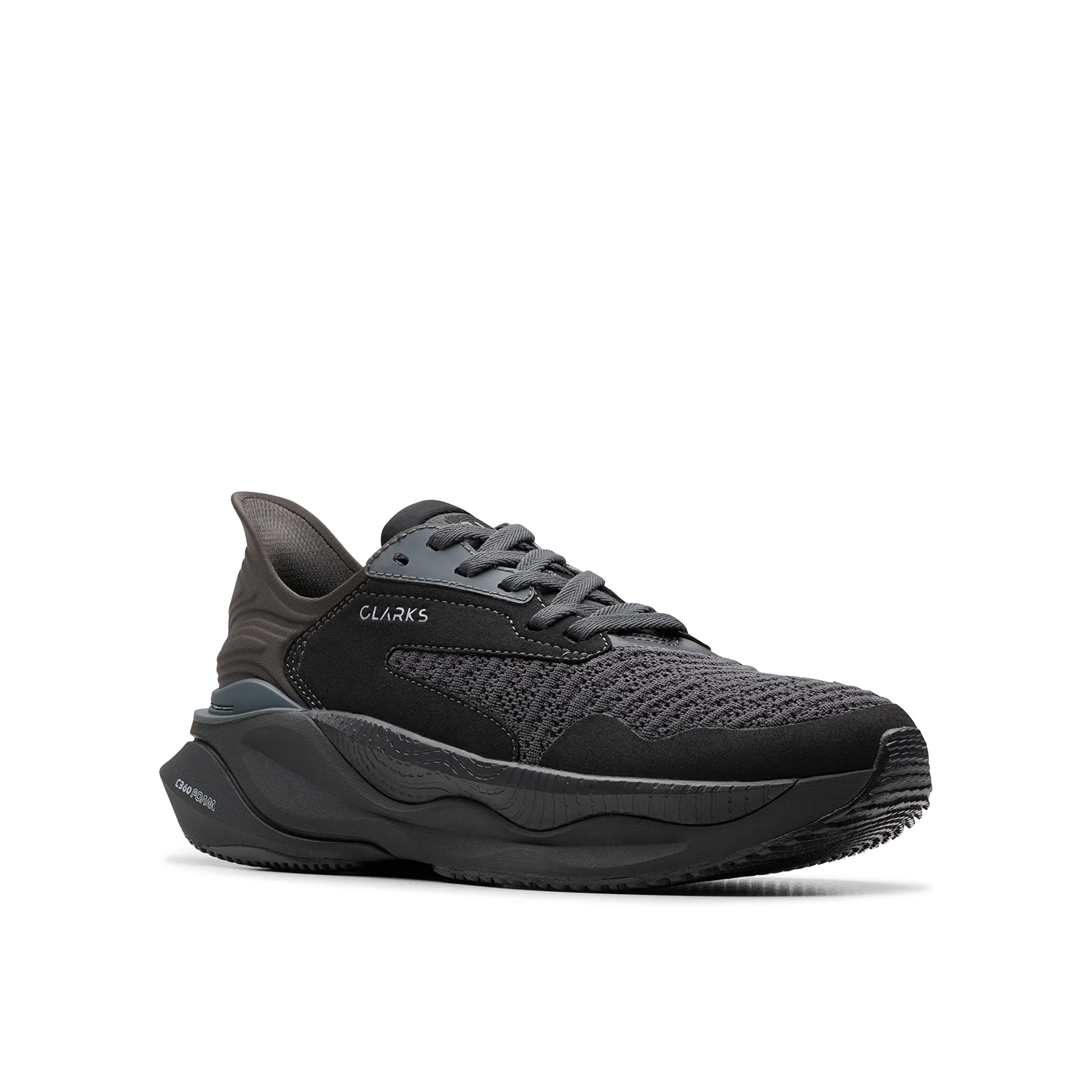 Womens - Clarks Pace. Black - Image 4