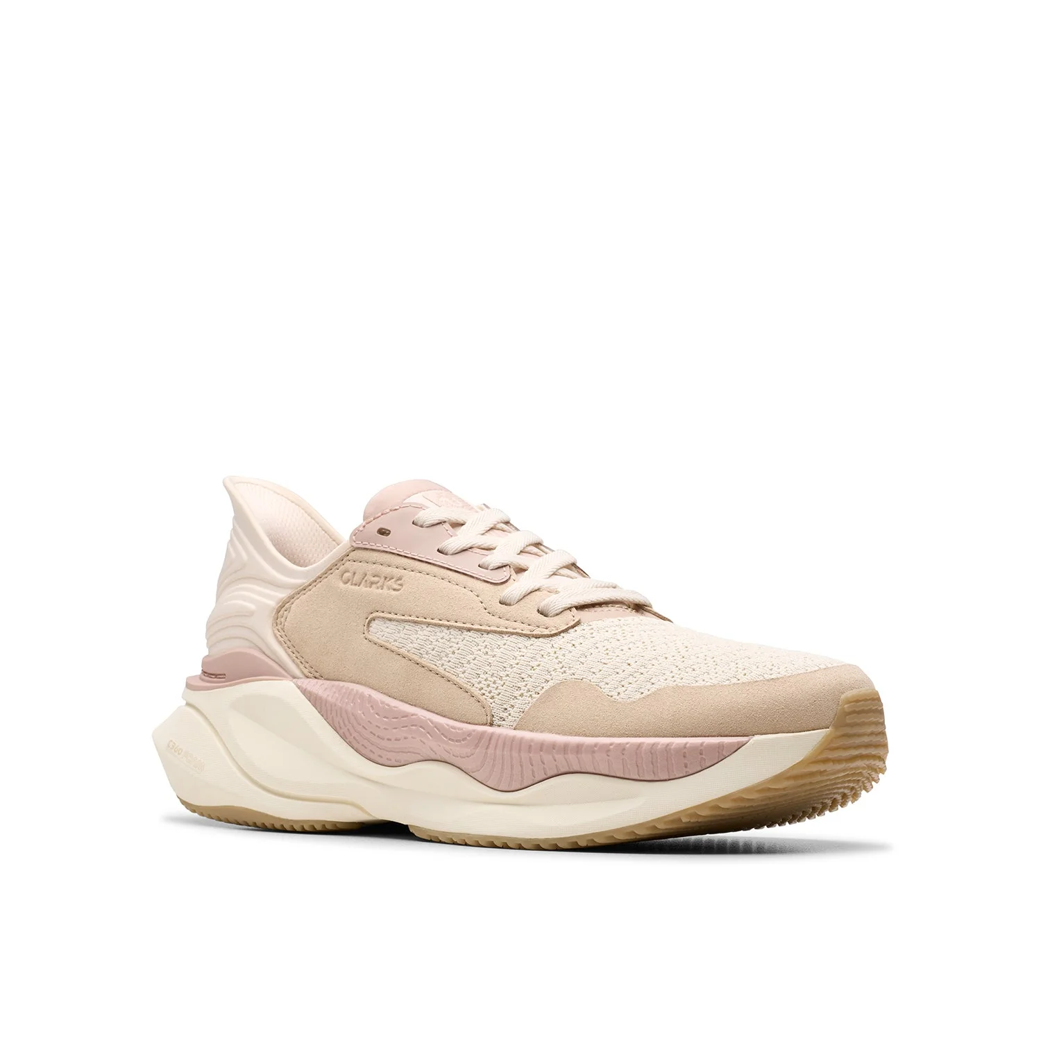 Womens - Clarks Pace Sand Combination - Image 4