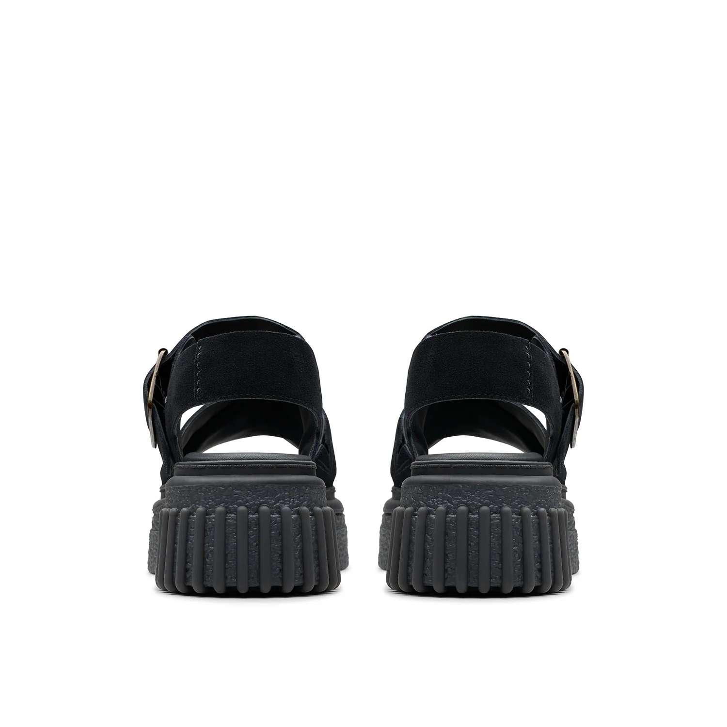 Womens Evamar Wish Black Suede - Image 5
