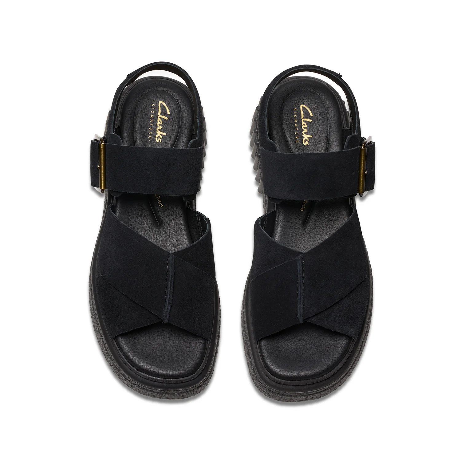 Womens Evamar Wish Black Suede - Image 6