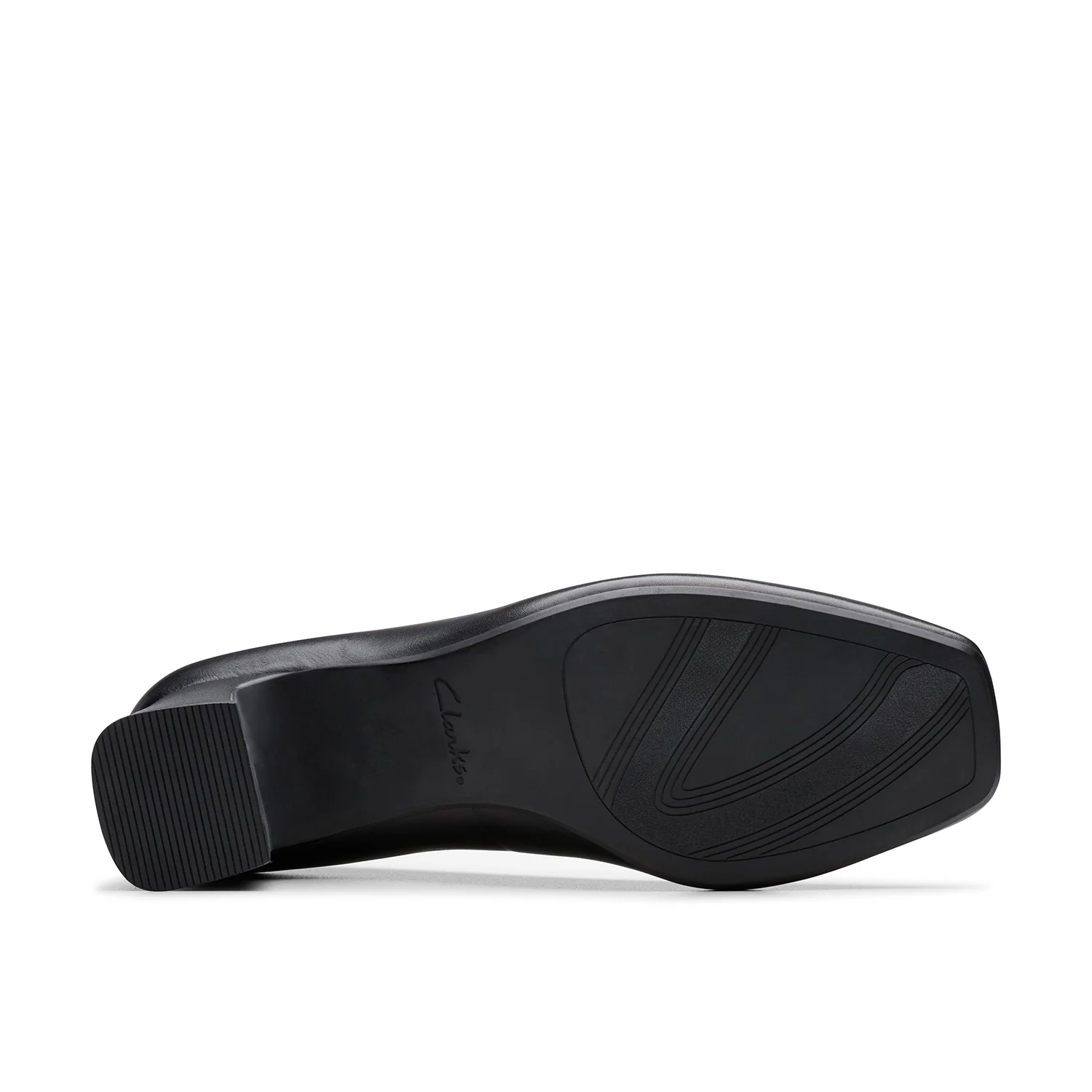 Womens -  Fernie Court Black Leather - Image 3