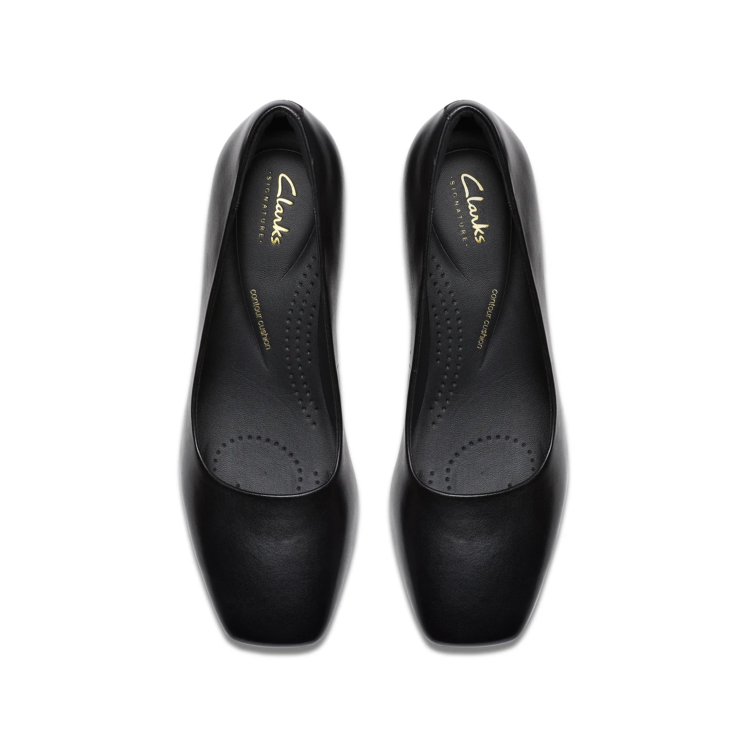 Womens -  Fernie Court Black Leather - Image 6