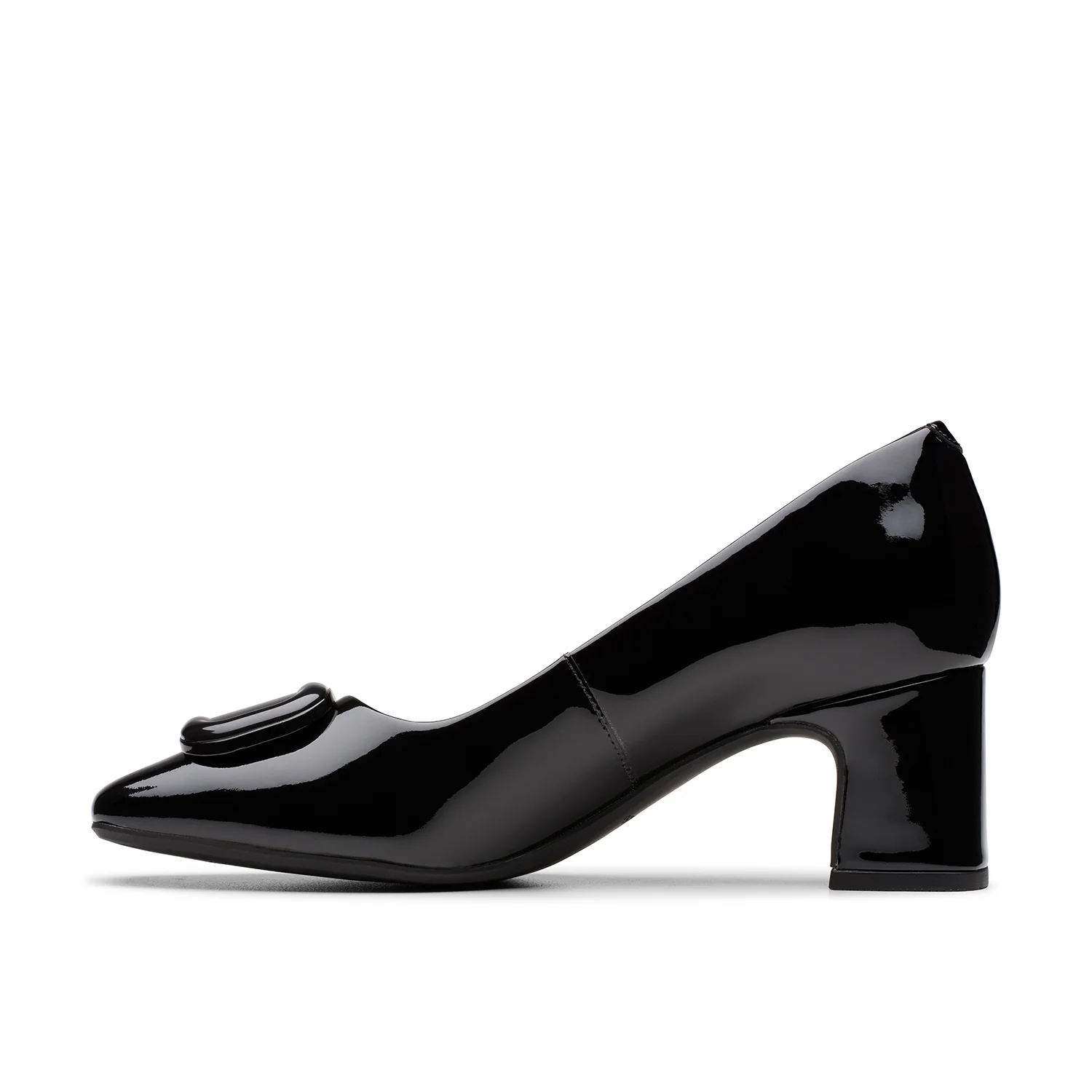 Womens -  Fernie Trim Black Patent - Image 2