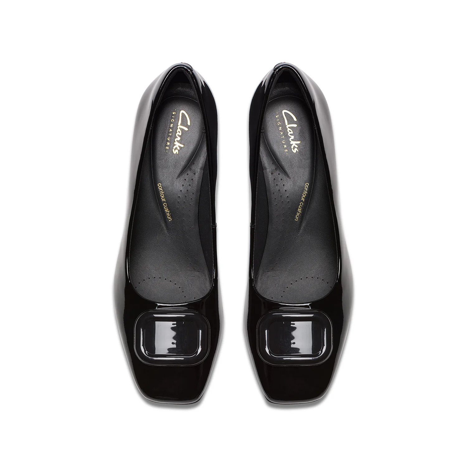 Womens -  Fernie Trim Black Patent - Image 6