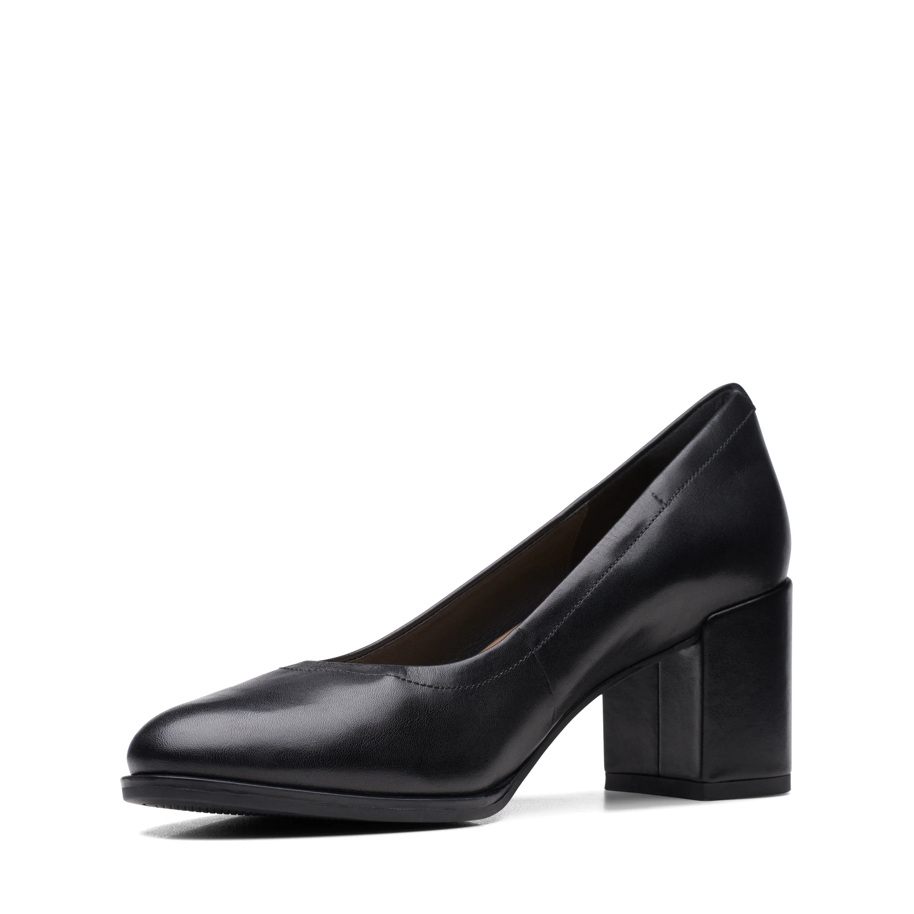 Womens - Freva 55 Court Black Leather - Image 4