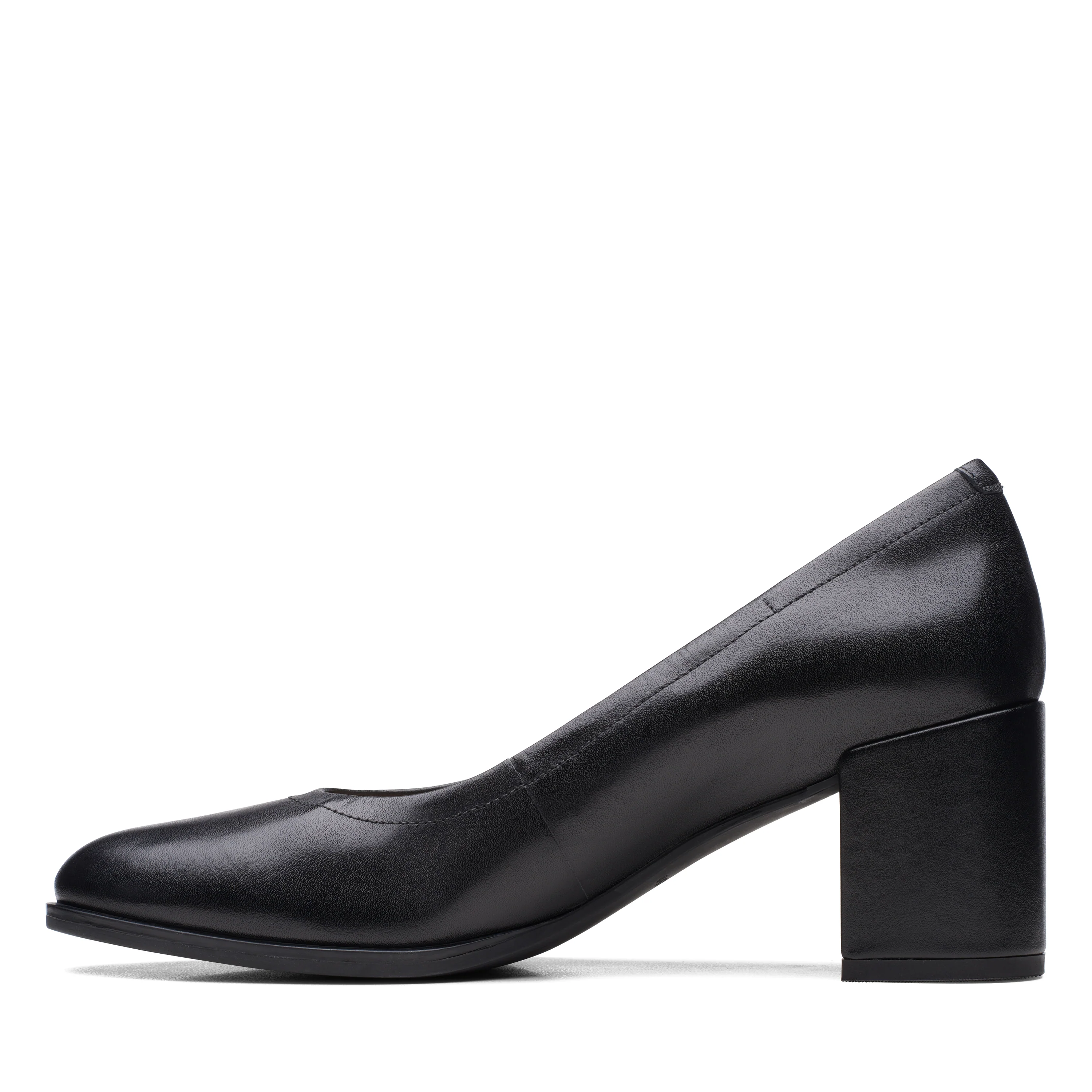 Womens - Freva55 Court Black Leather - Image 5