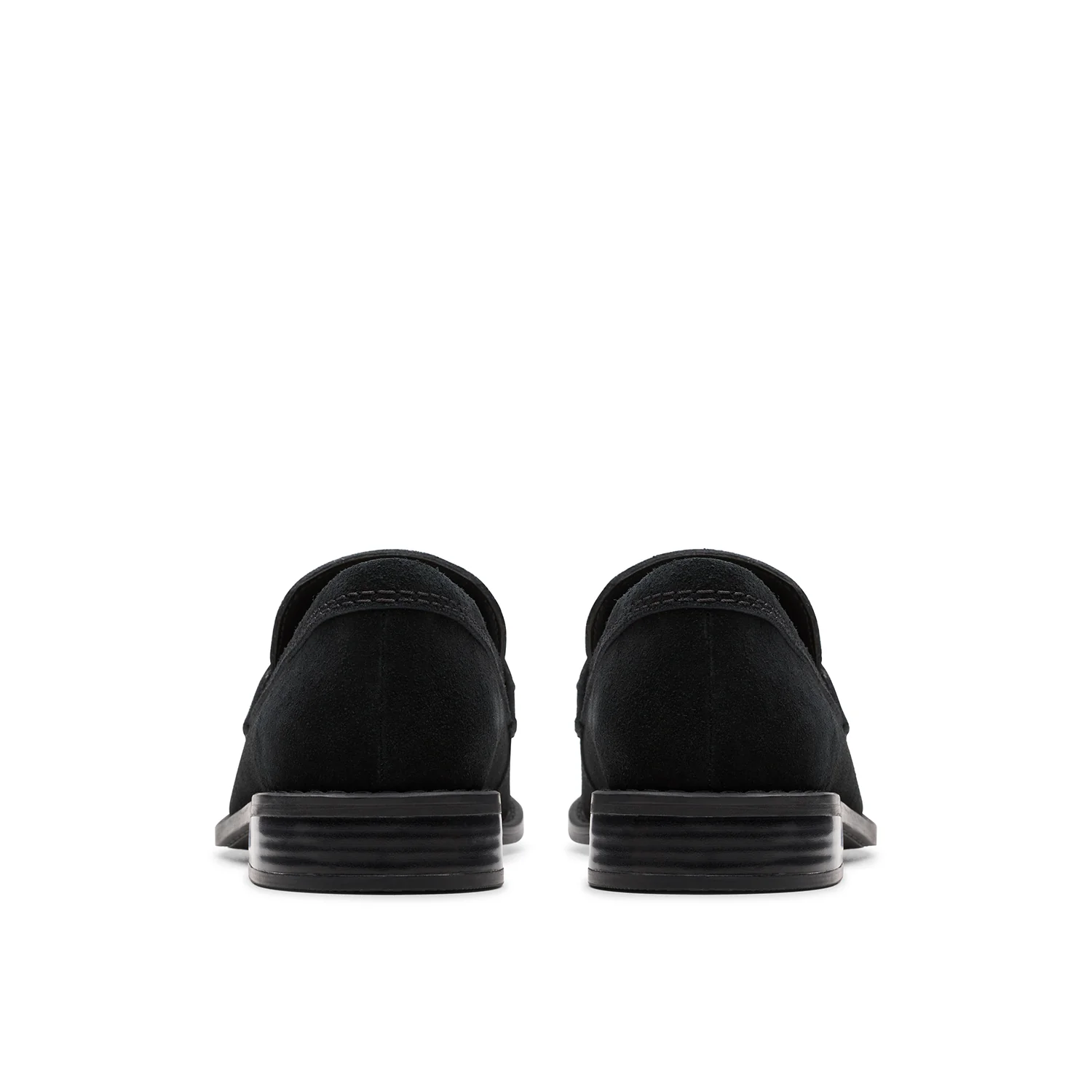 Womens -  Hana Loafer Black Suede - Image 5