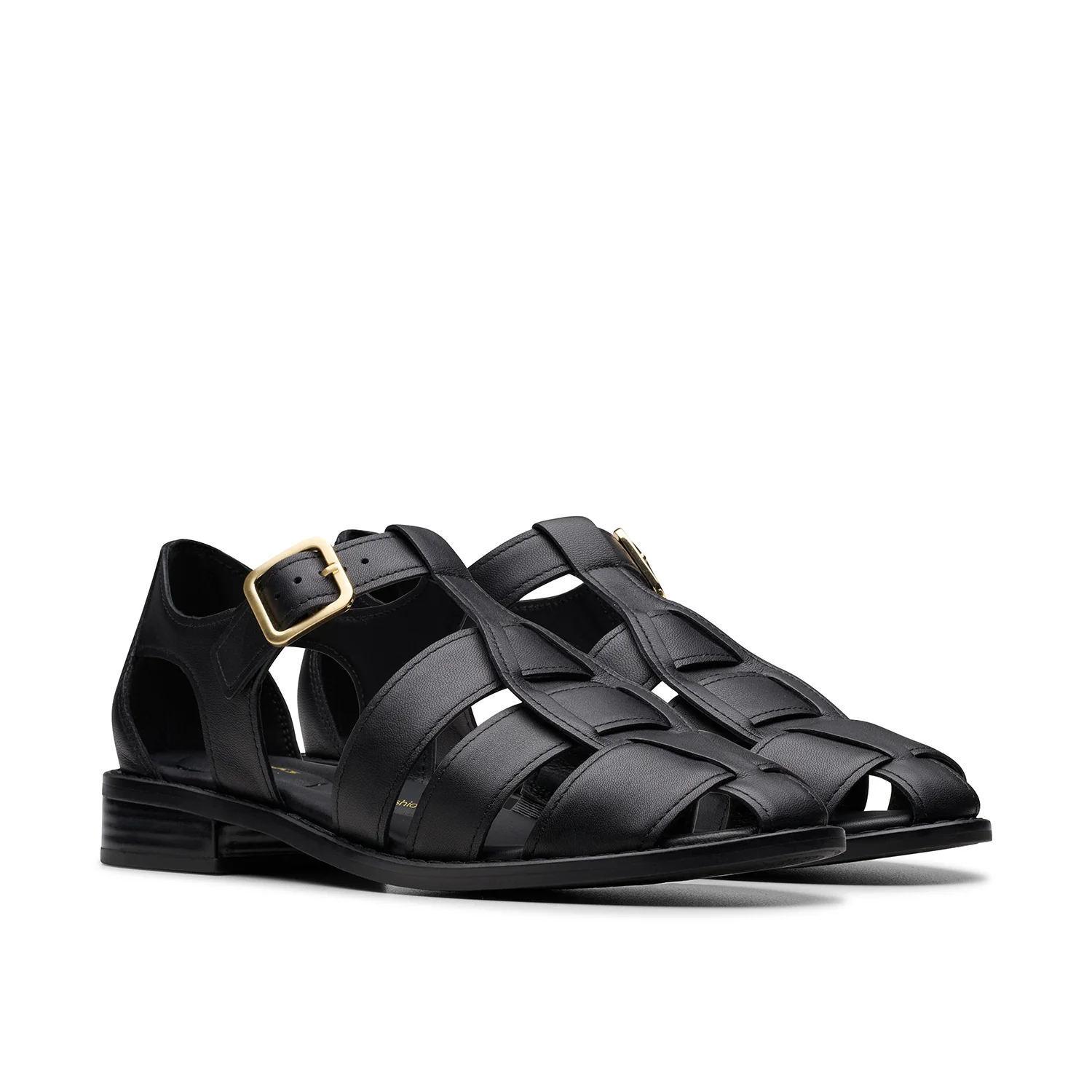 Womens - Hana Sun Black Leather - Image 4