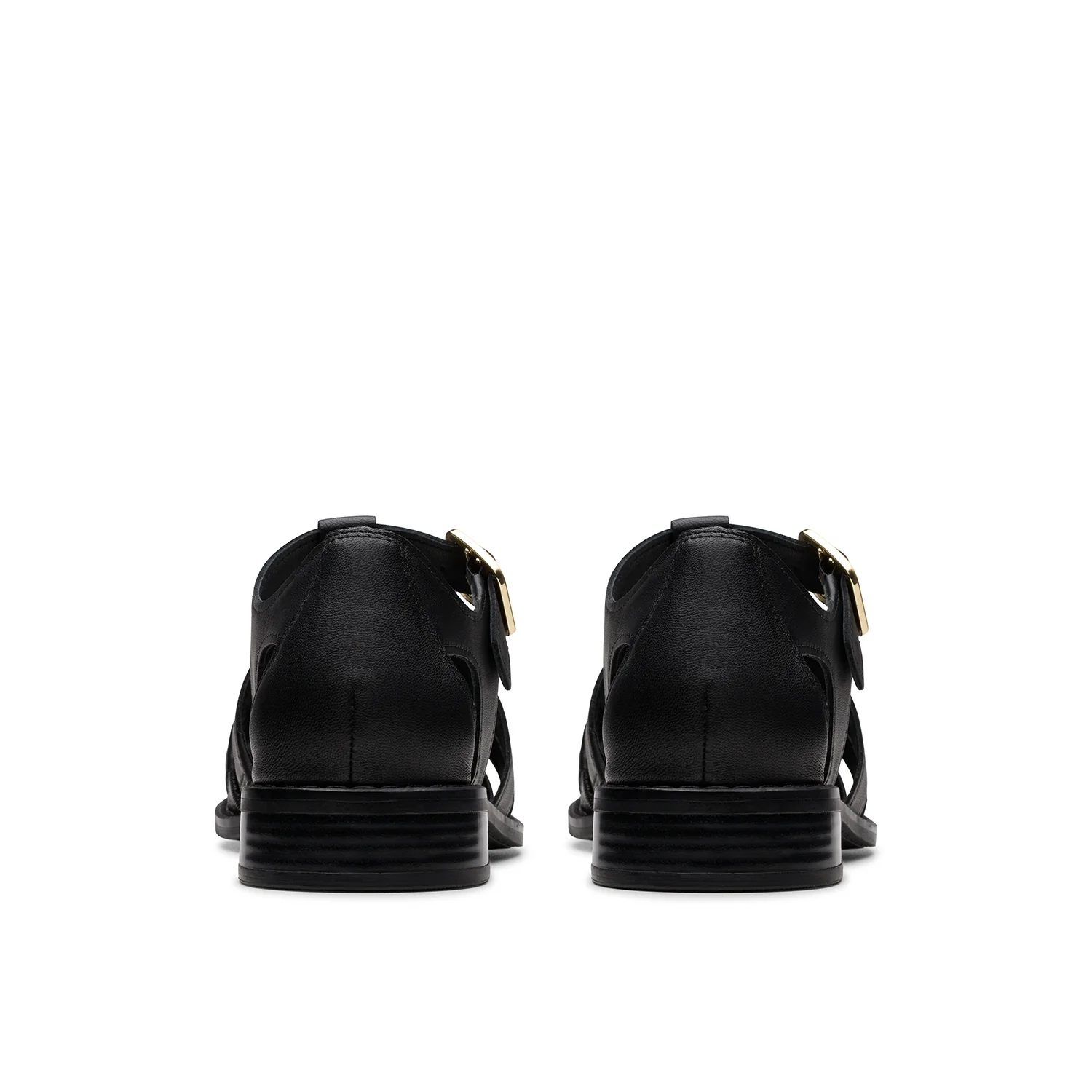 Womens - Hana Sun Black Leather - Image 5