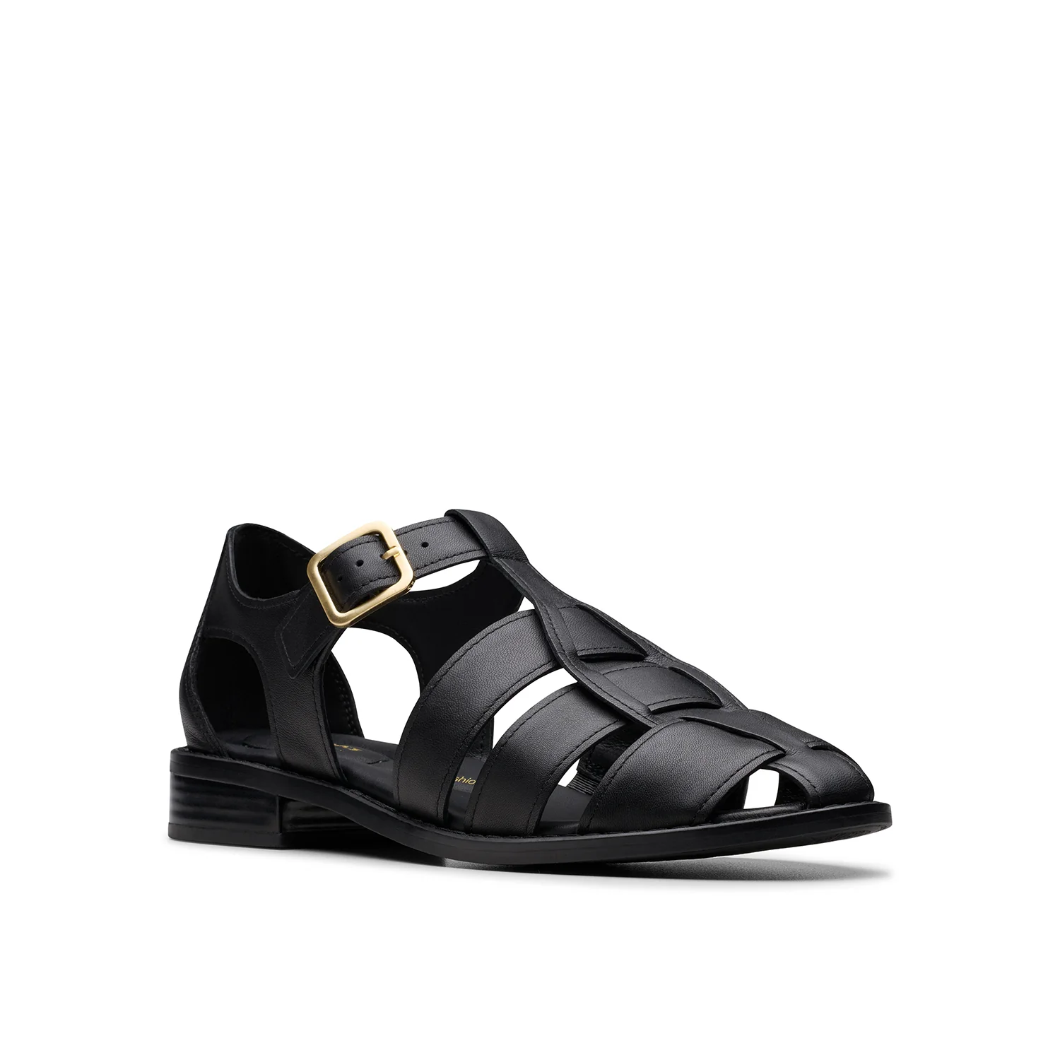 Womens - Hana Sun Black Leather - Image 7