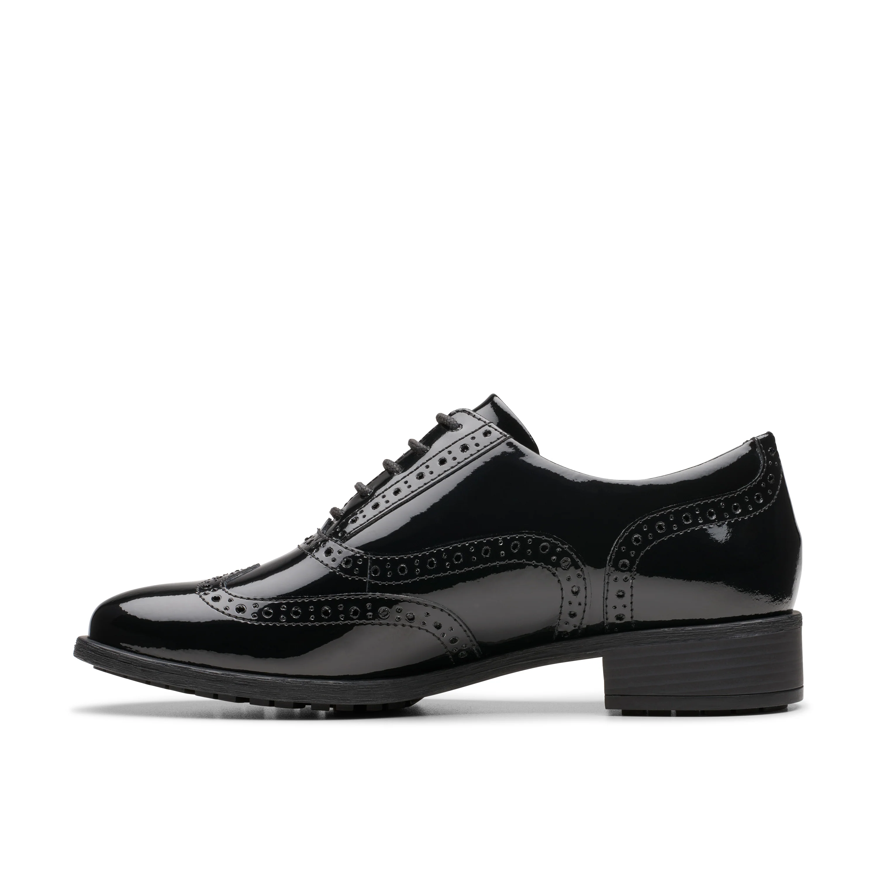Womens Havisham Oak Black Patent - Image 2
