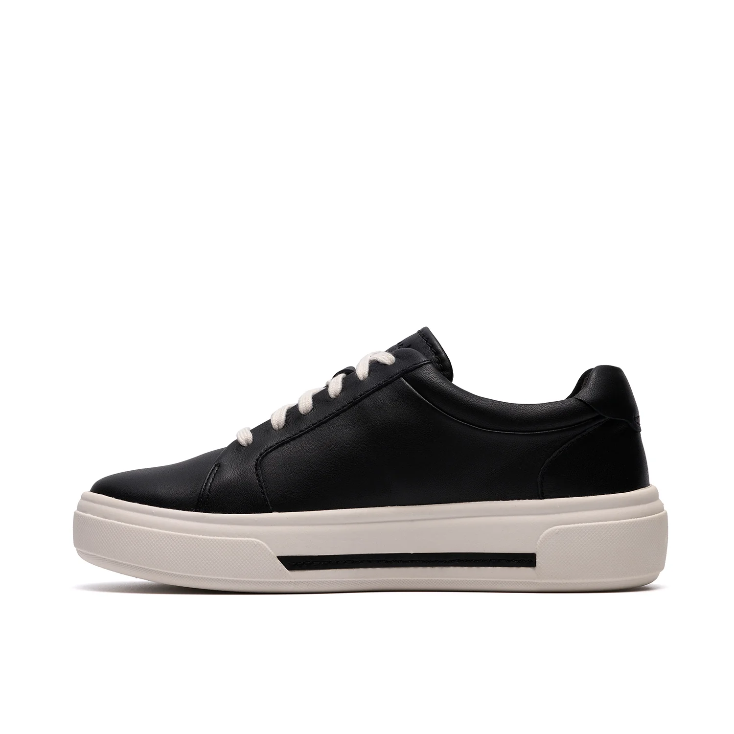 Womens - Hollyrose Zip Black Leather - Image 2