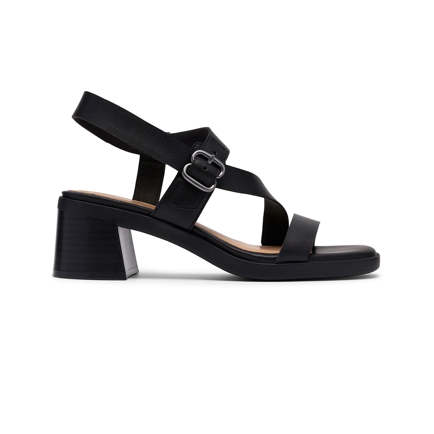 Womens - Jaylan Sol Black Leather