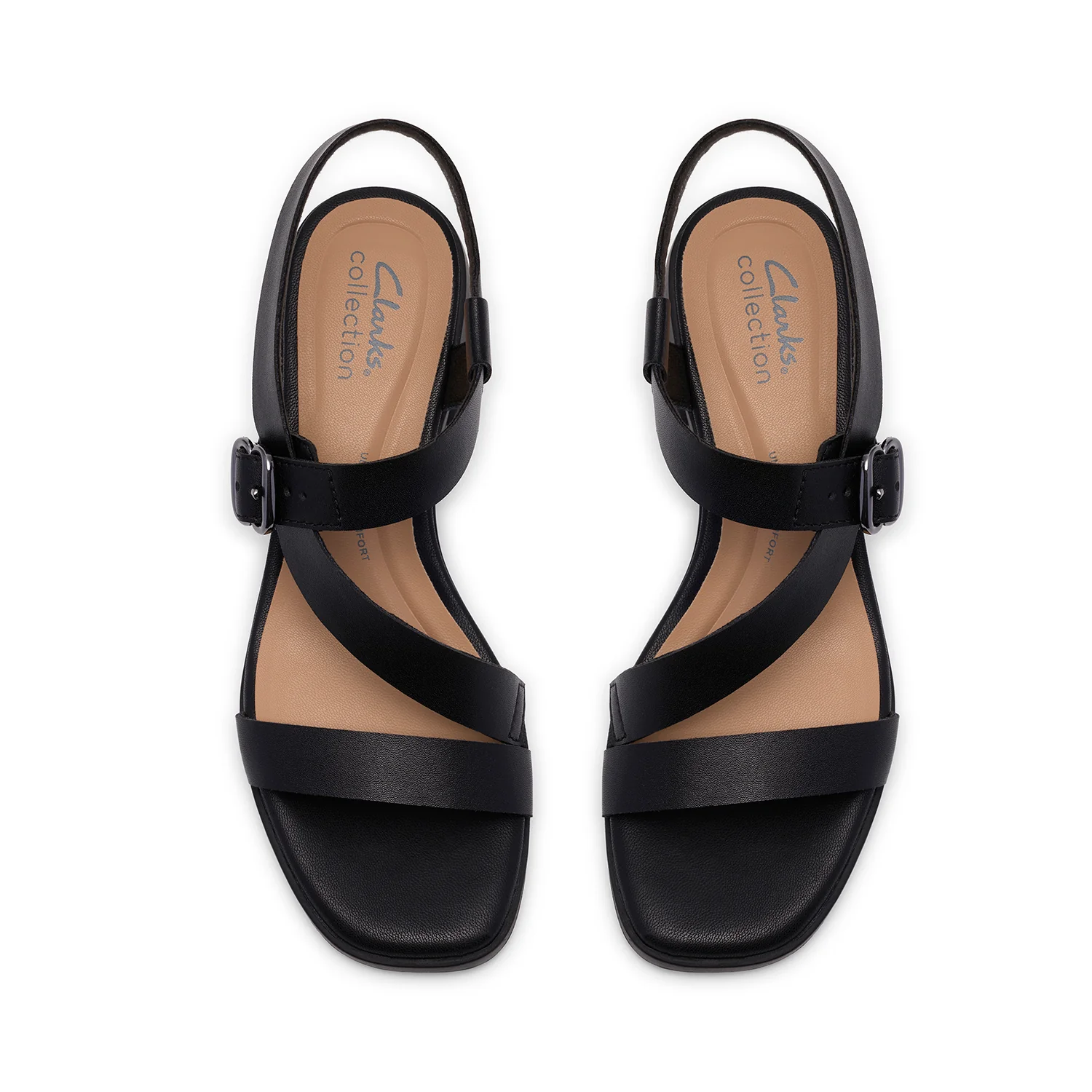 Womens - Jaylan Sol Black Leather - Image 6