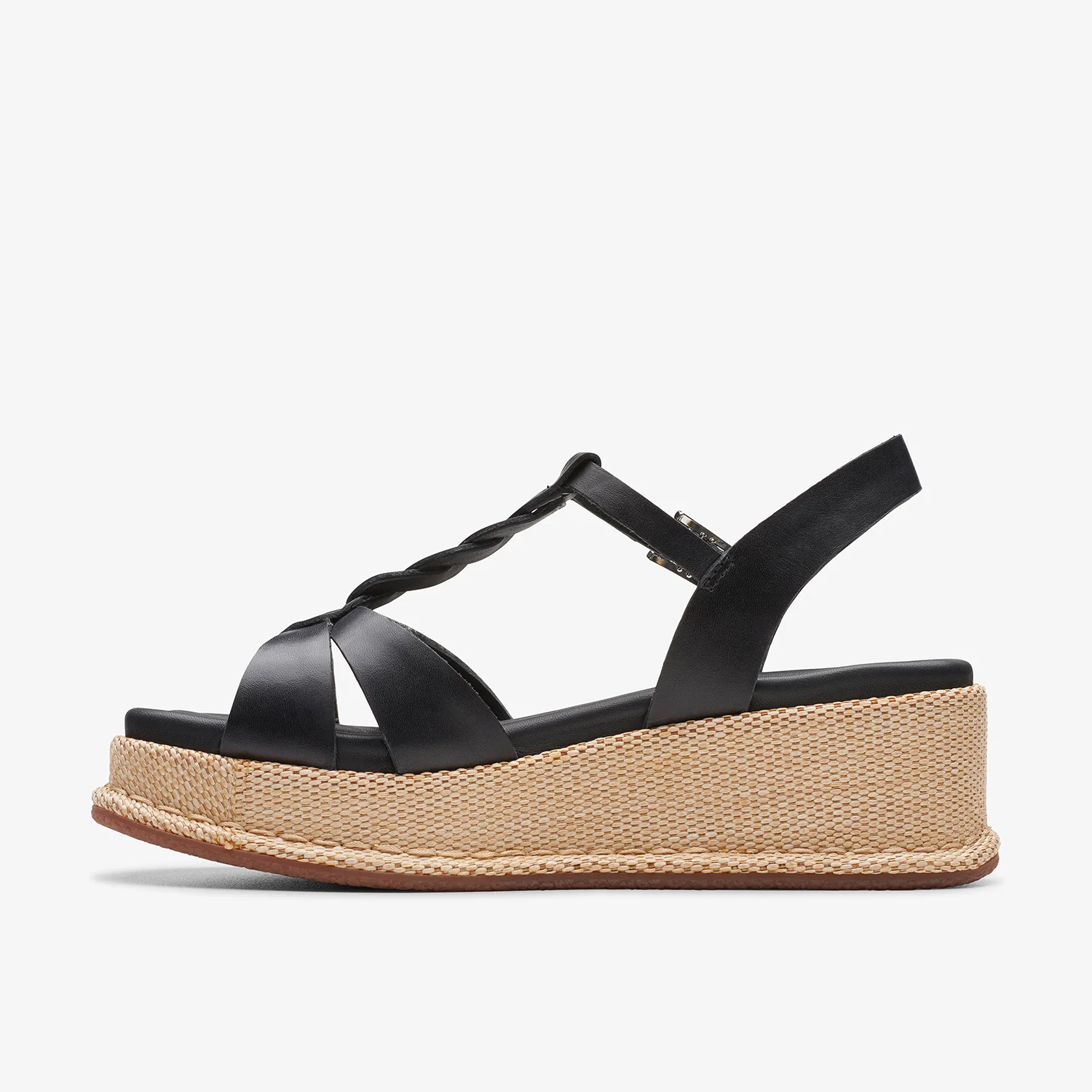 Womens - Kimmei Twist Black Leather - Image 2