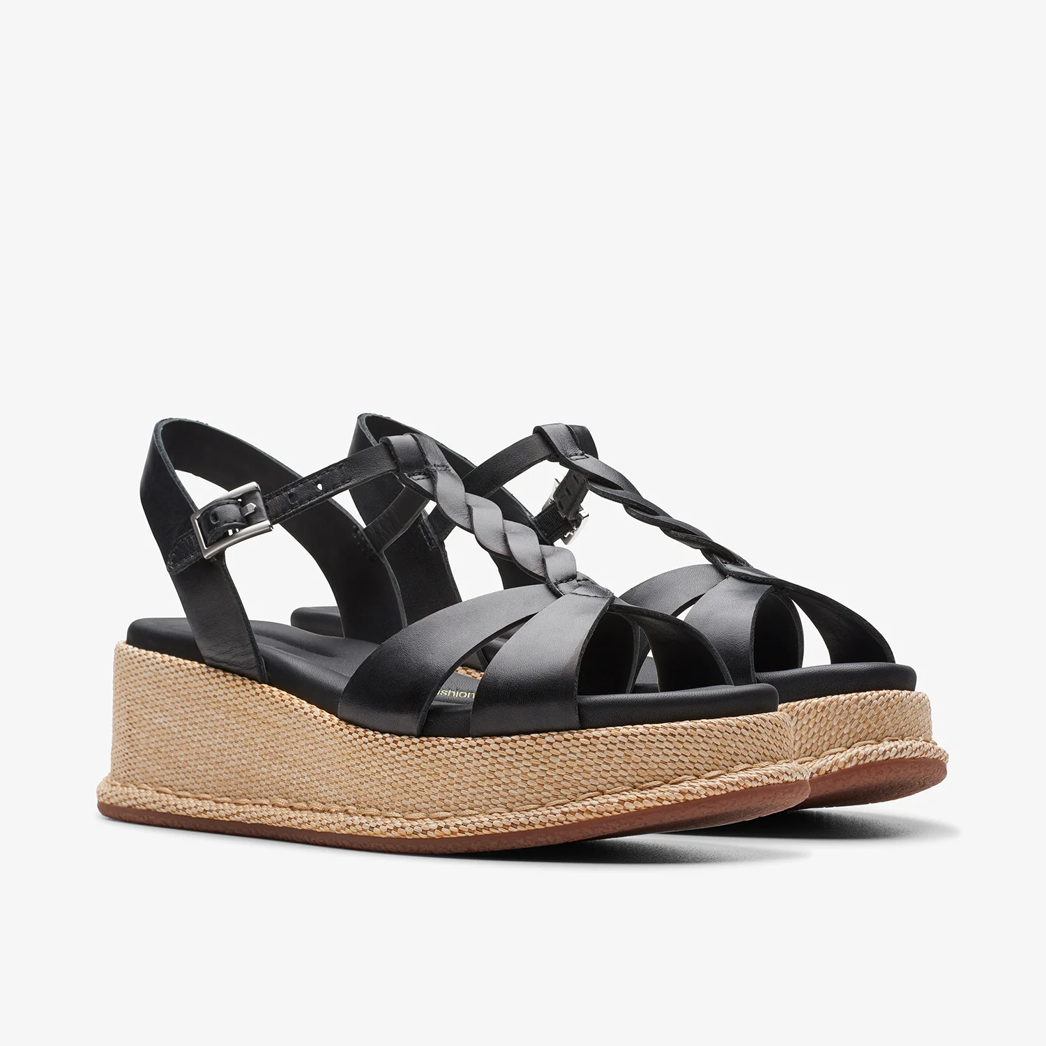Womens - Kimmei Twist Black Leather - Image 4