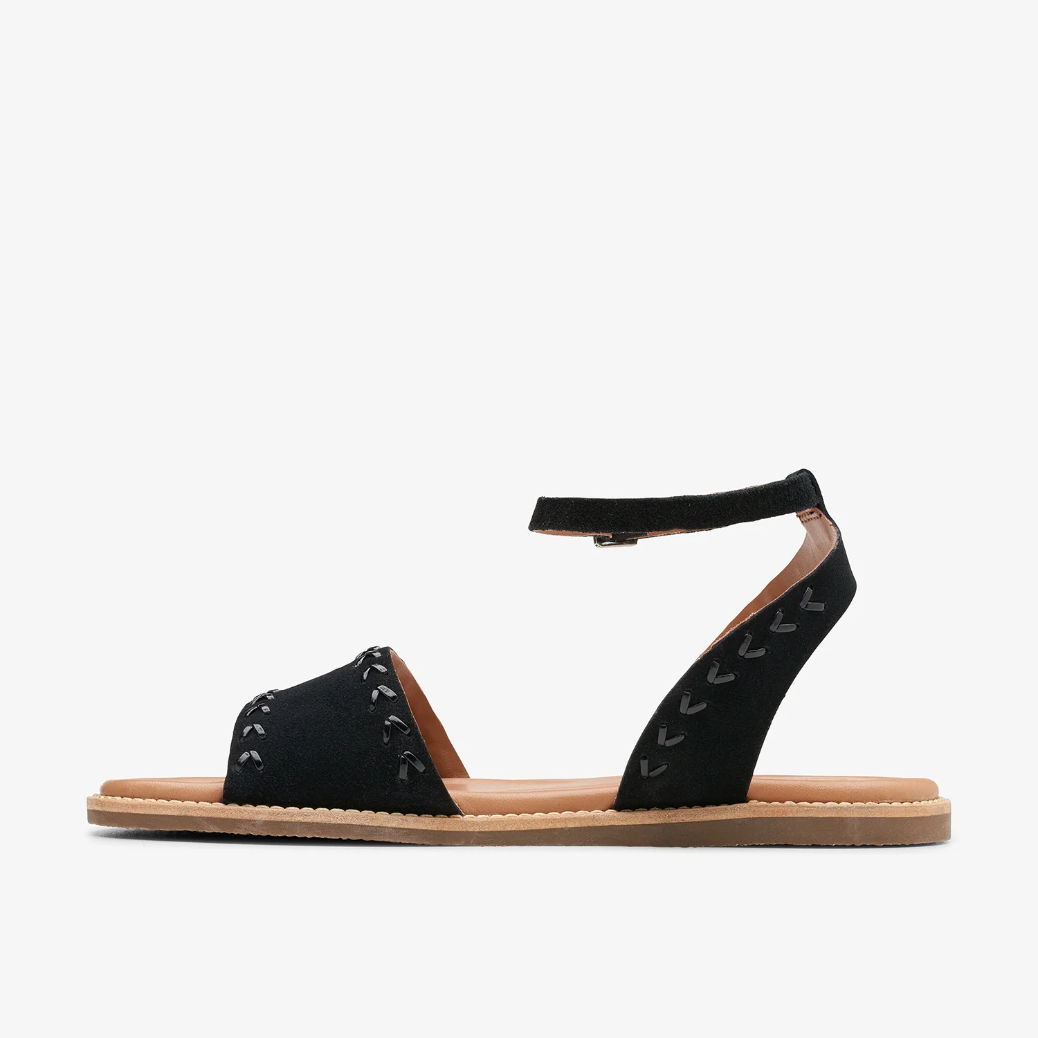 Womens - Maritime May Black Suede - Image 2