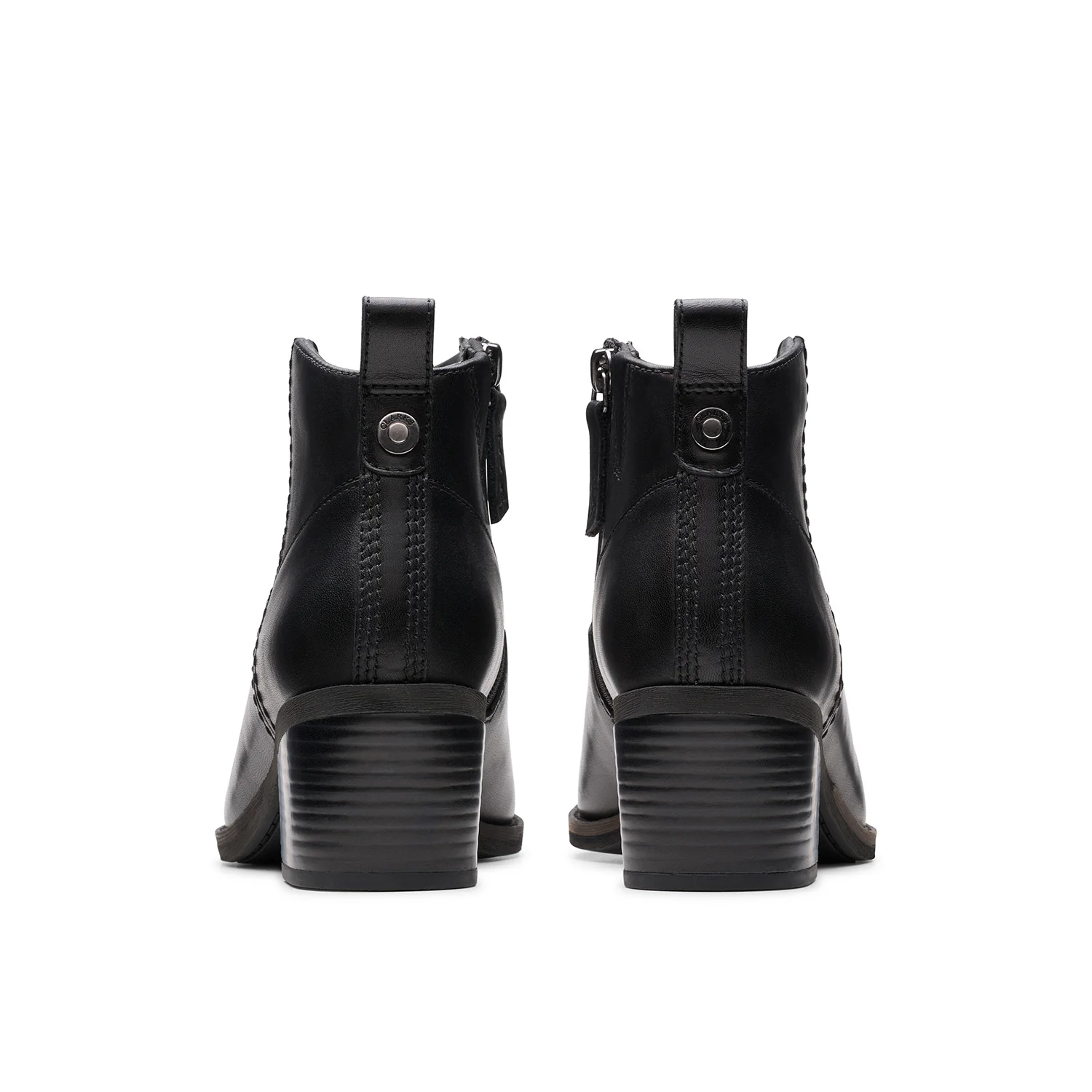 Womens - Morzine Sky Black Leather - Image 5