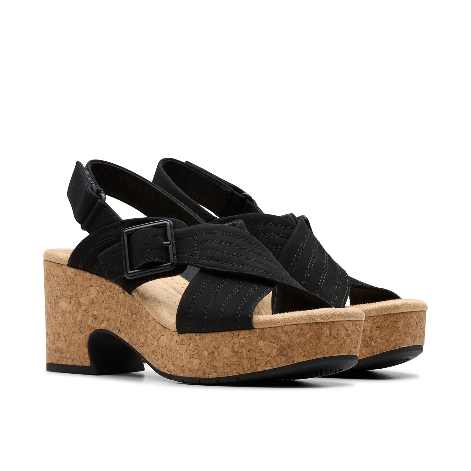 Womens - Nerisa West Black Nubuck - Image 4