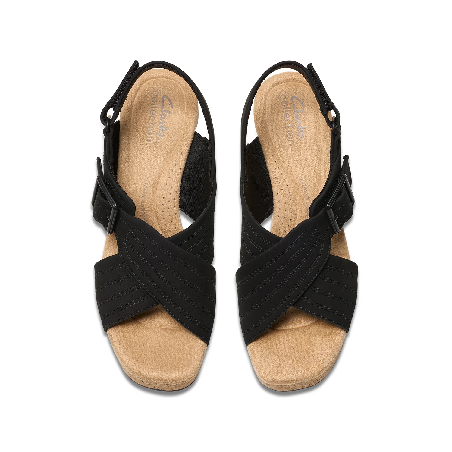 Womens - Nerisa West Black Nubuck - Image 6