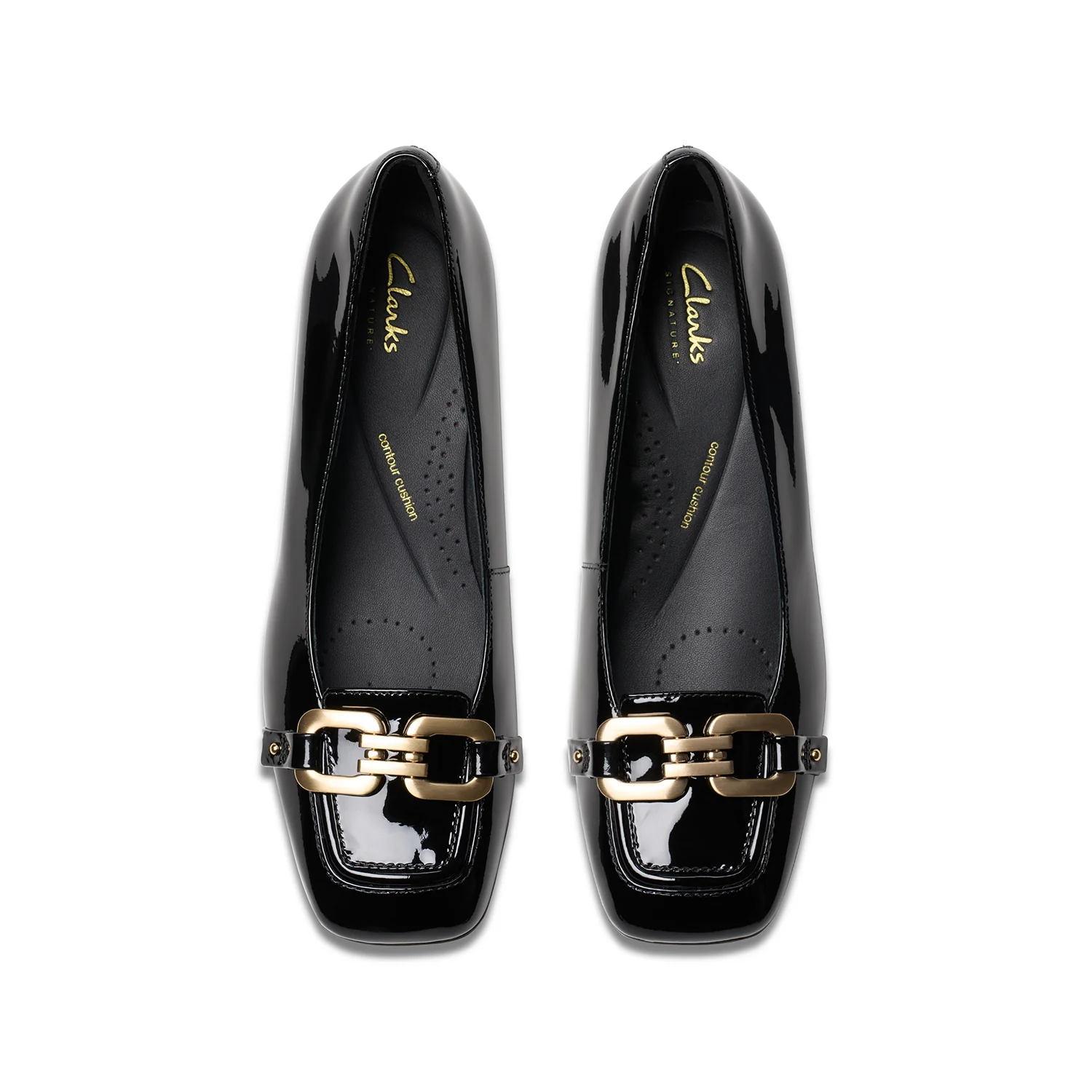 Womens Nyta 45 Court Black Patent - Image 6