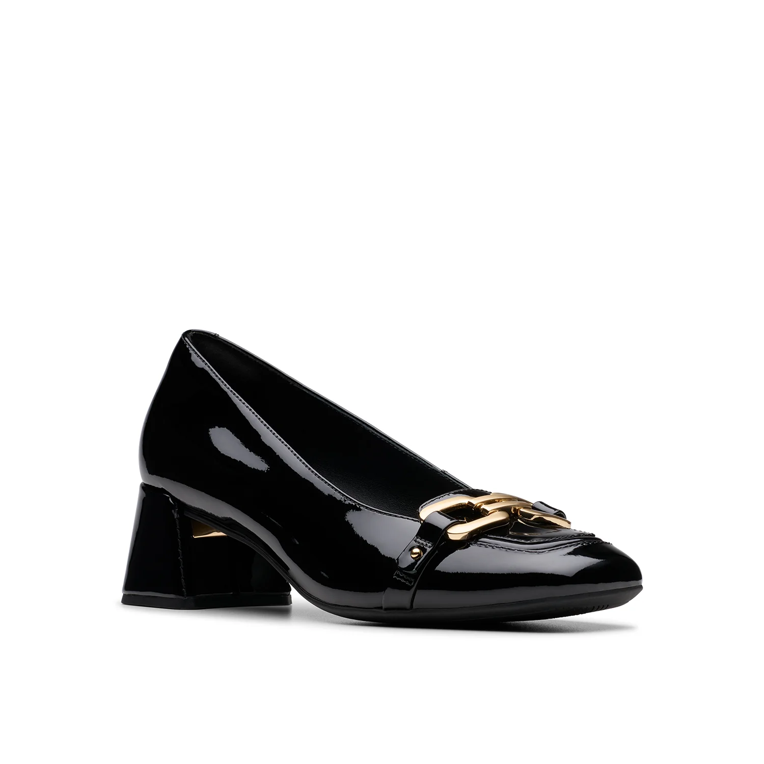 Womens Nyta 45 Court Black Patent - Image 7