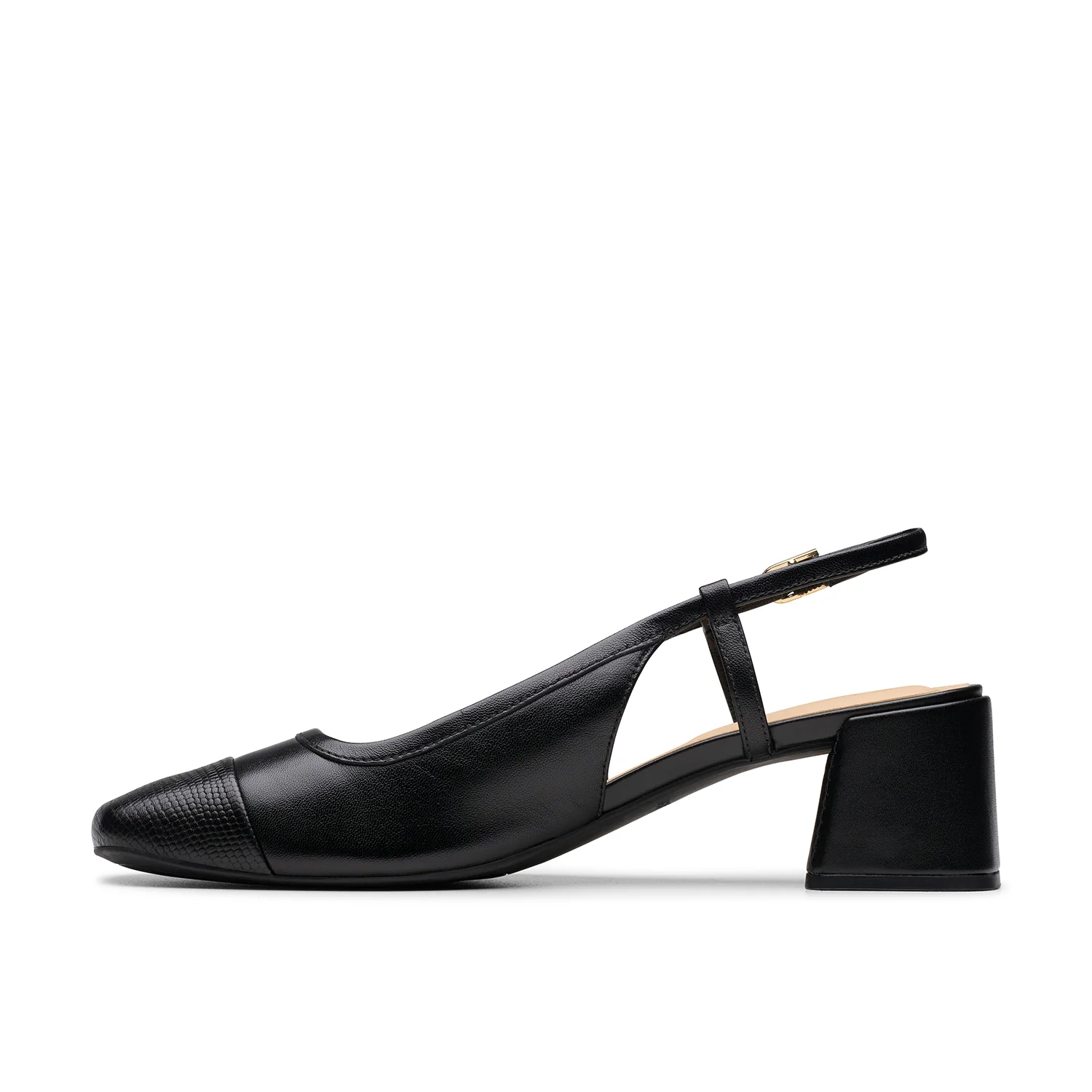 Womens Nyta 45 Sling Black Combination Leather - Image 2