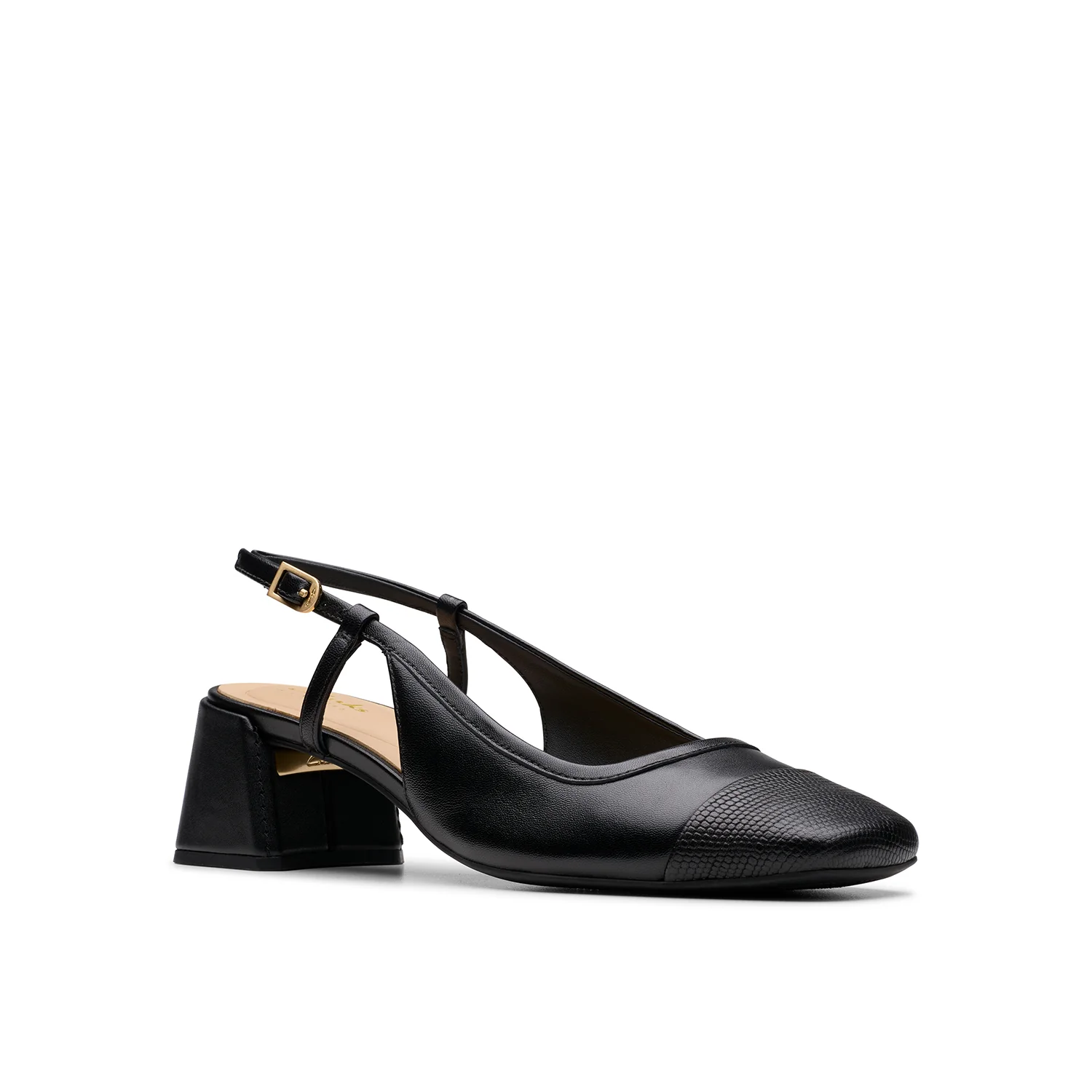 Womens Nyta 45 Sling Black Combination Leather - Image 7