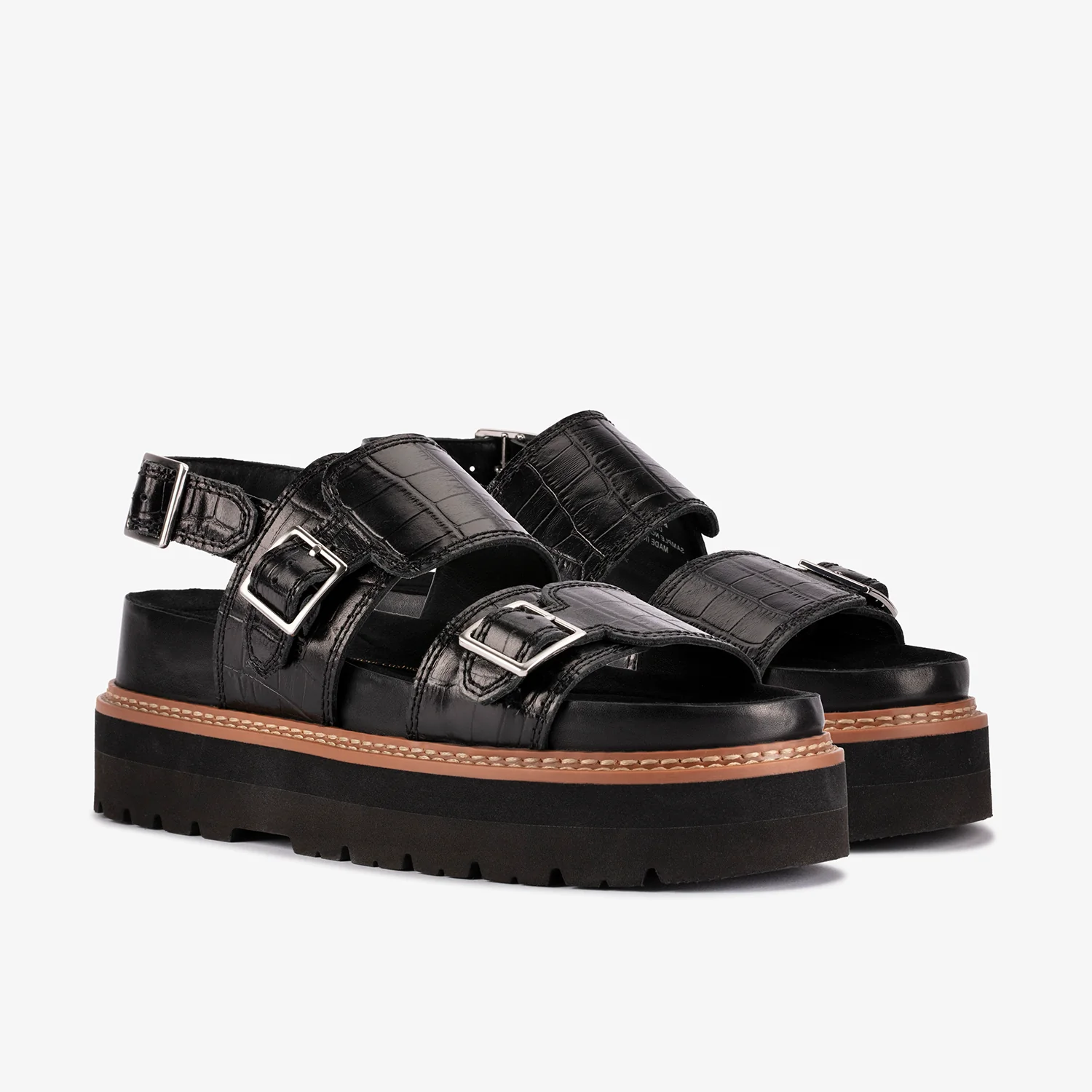 Womens - Orianna Glide Black Interest - Image 4