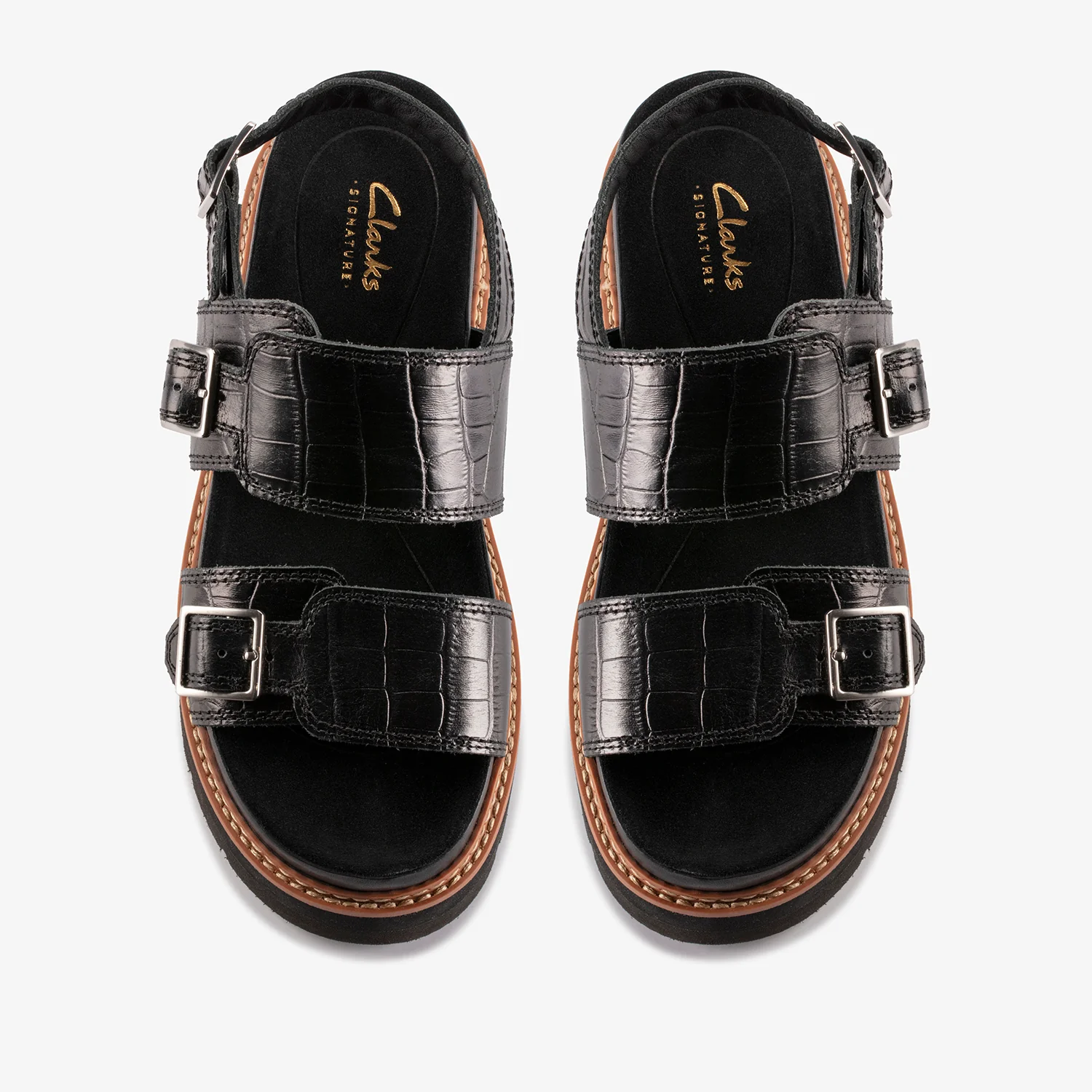 Womens - Orianna Glide Black Interest - Image 6
