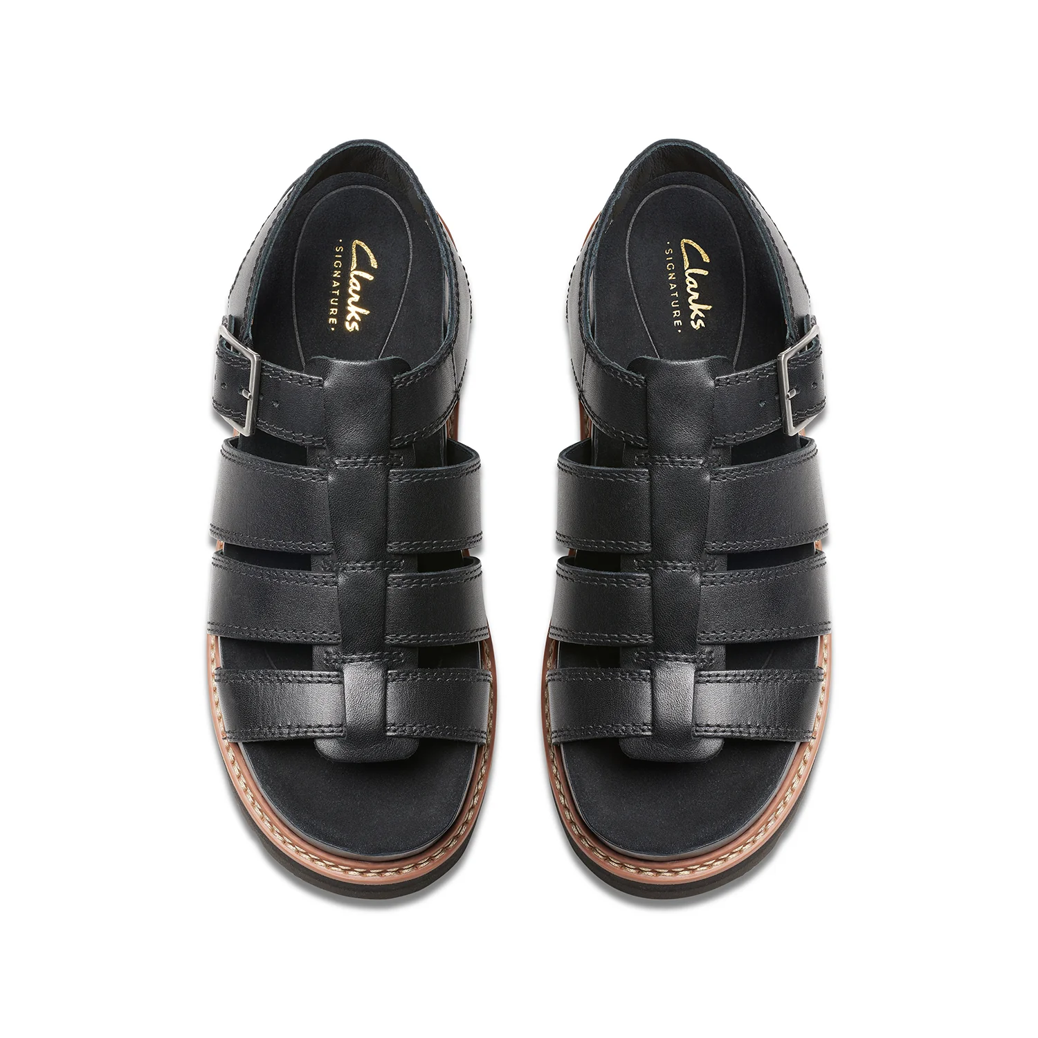 Womens Orianna Twist Black Leather - Image 6