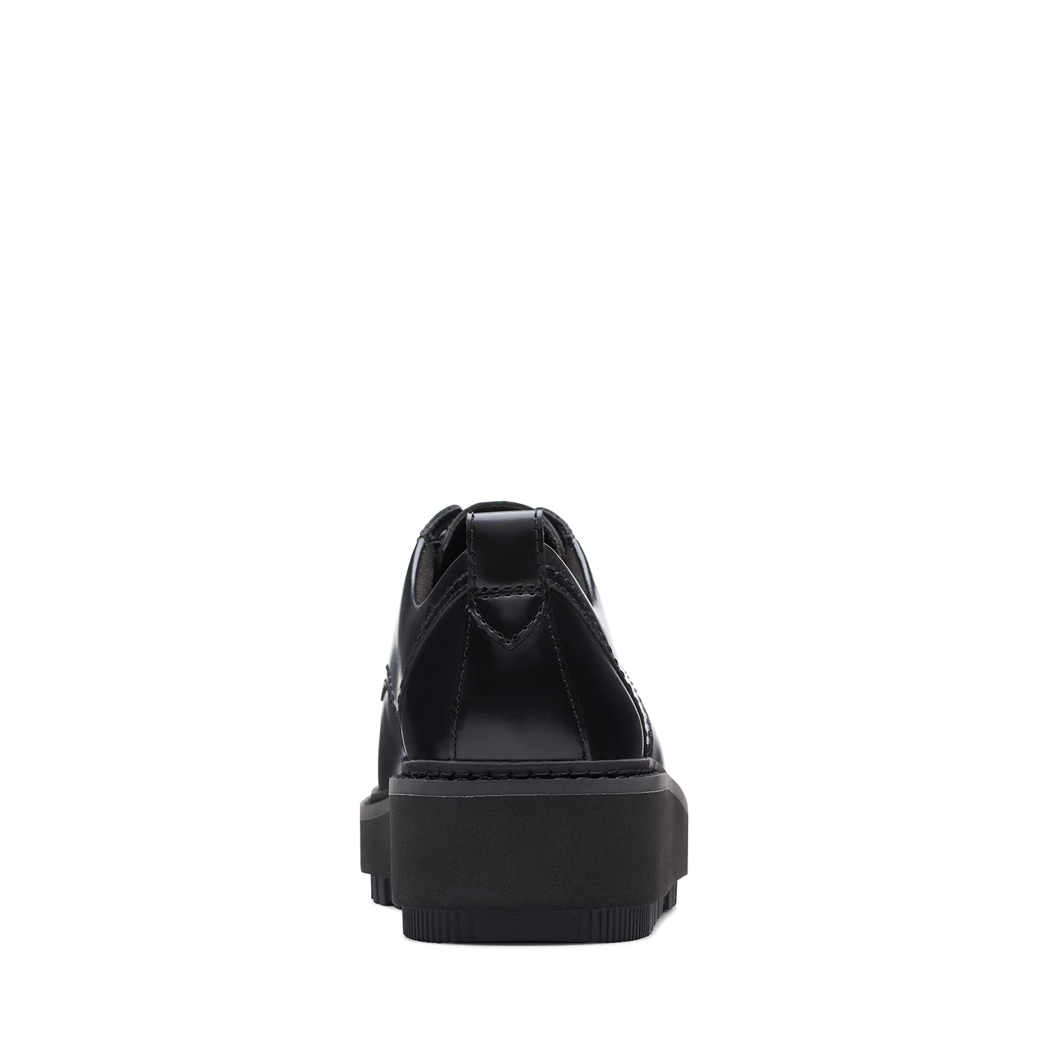 Womens - OriannaW Derby Black Leather - Image 6