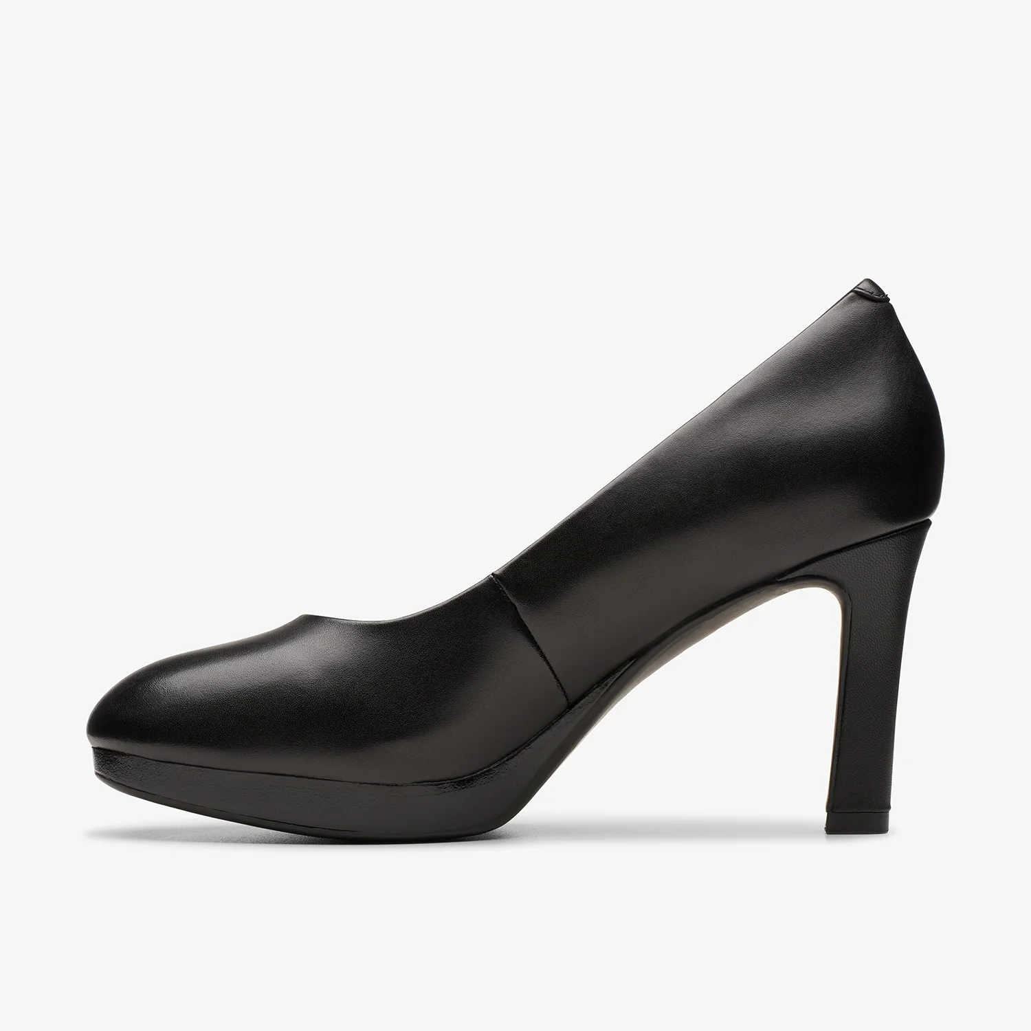 Womens - Pavona Court Black Leather - Image 2