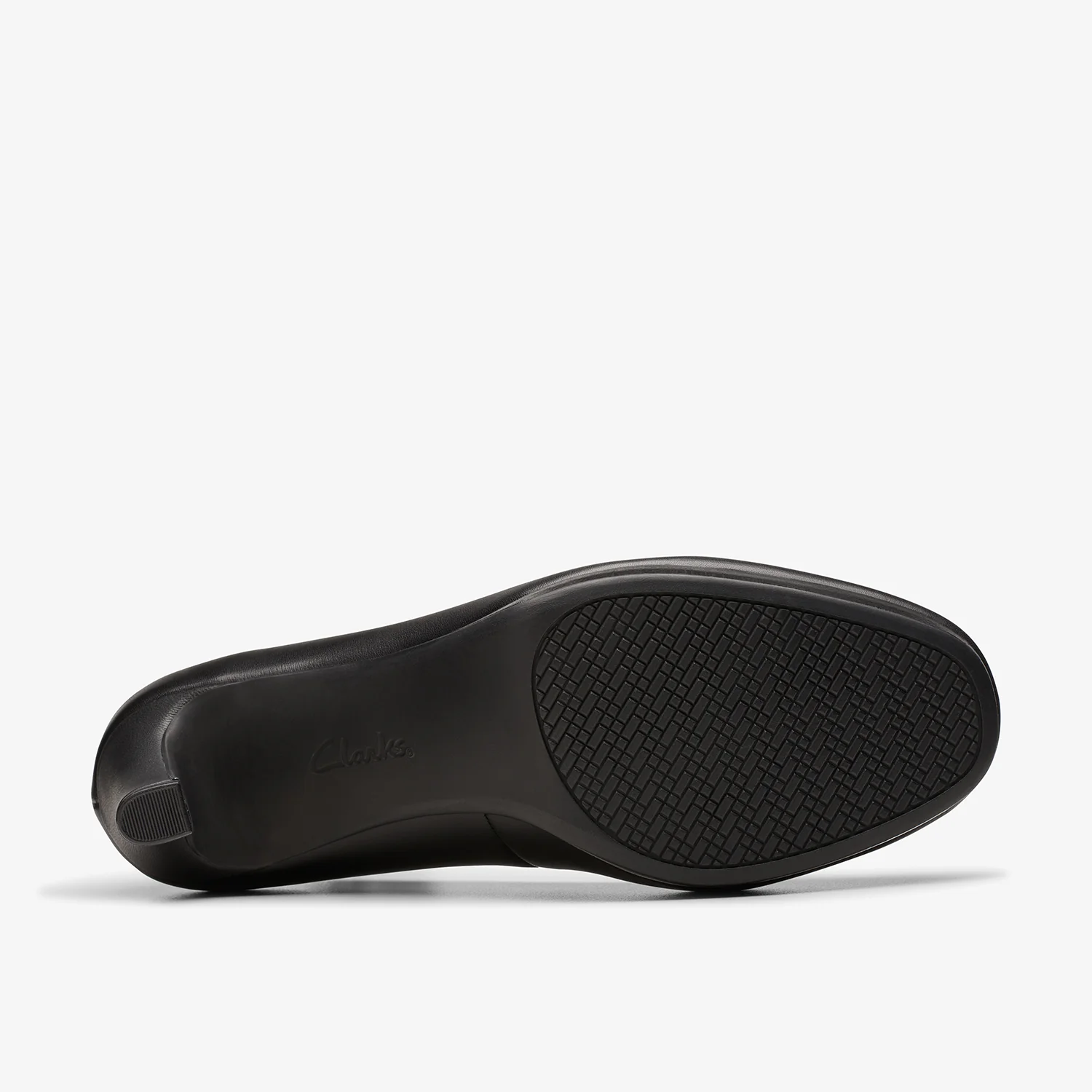 Womens - Pavona Court Black Leather - Image 3