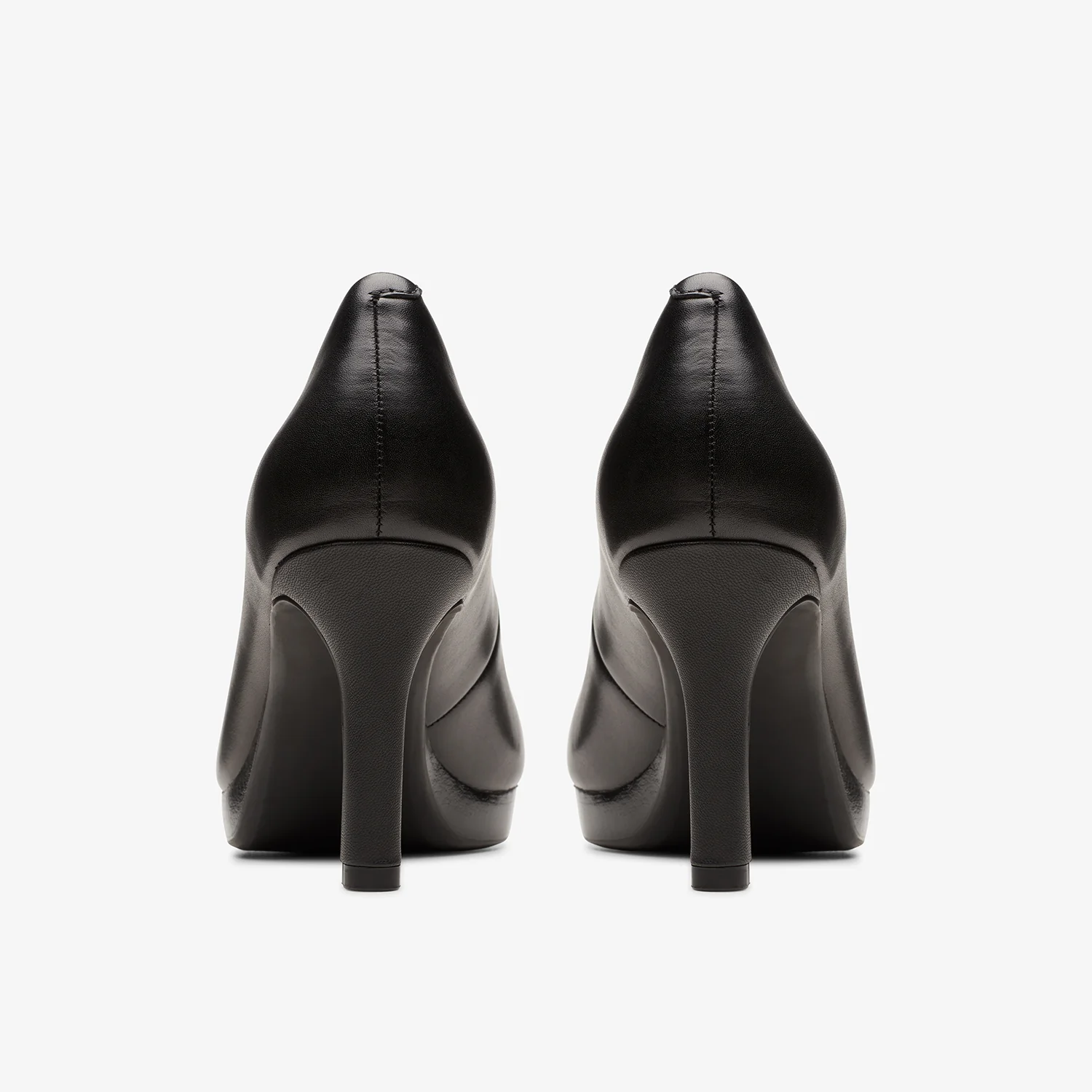 Womens - Pavona Court Black Leather - Image 5
