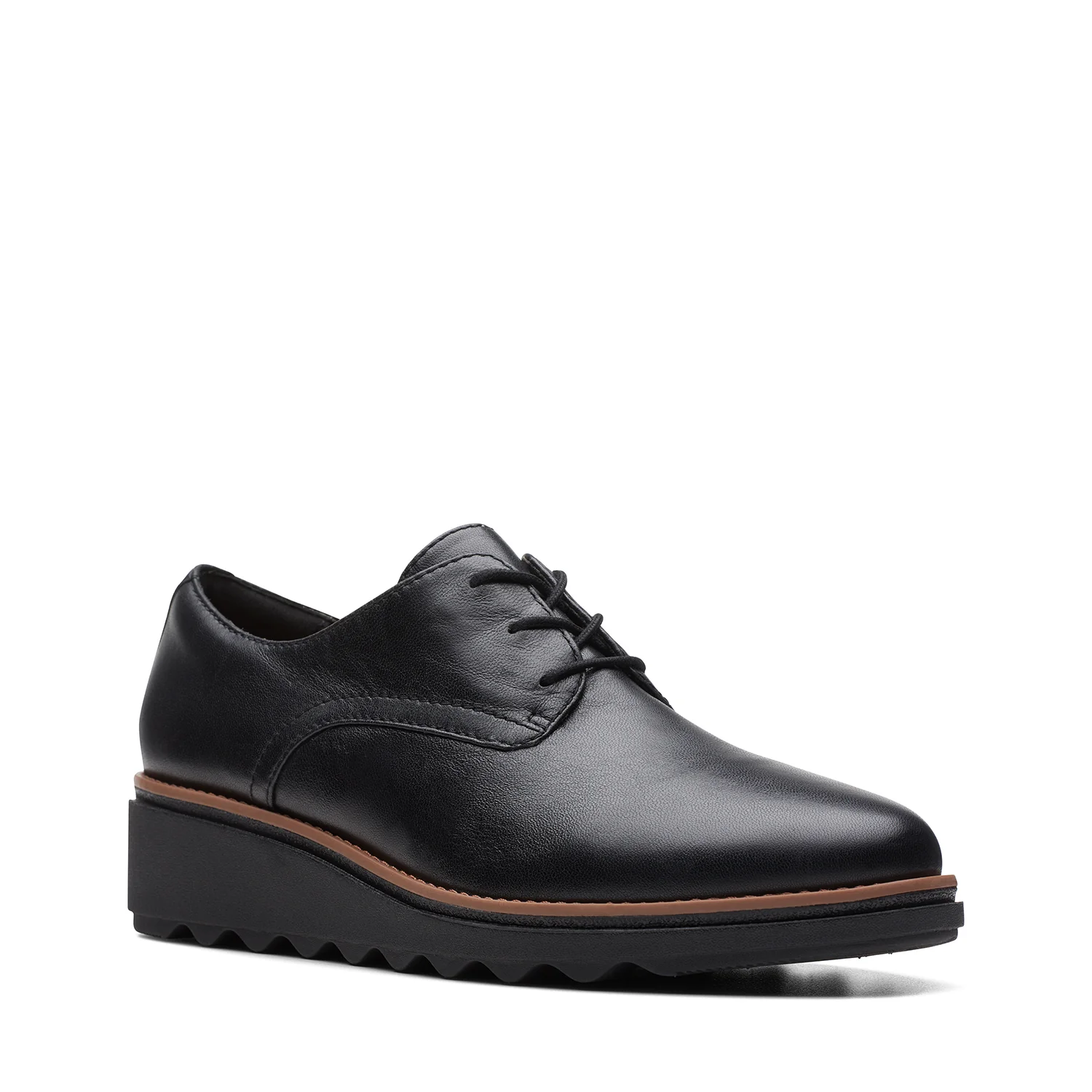 Womens - Sharon Rae Black Leather - Image 2