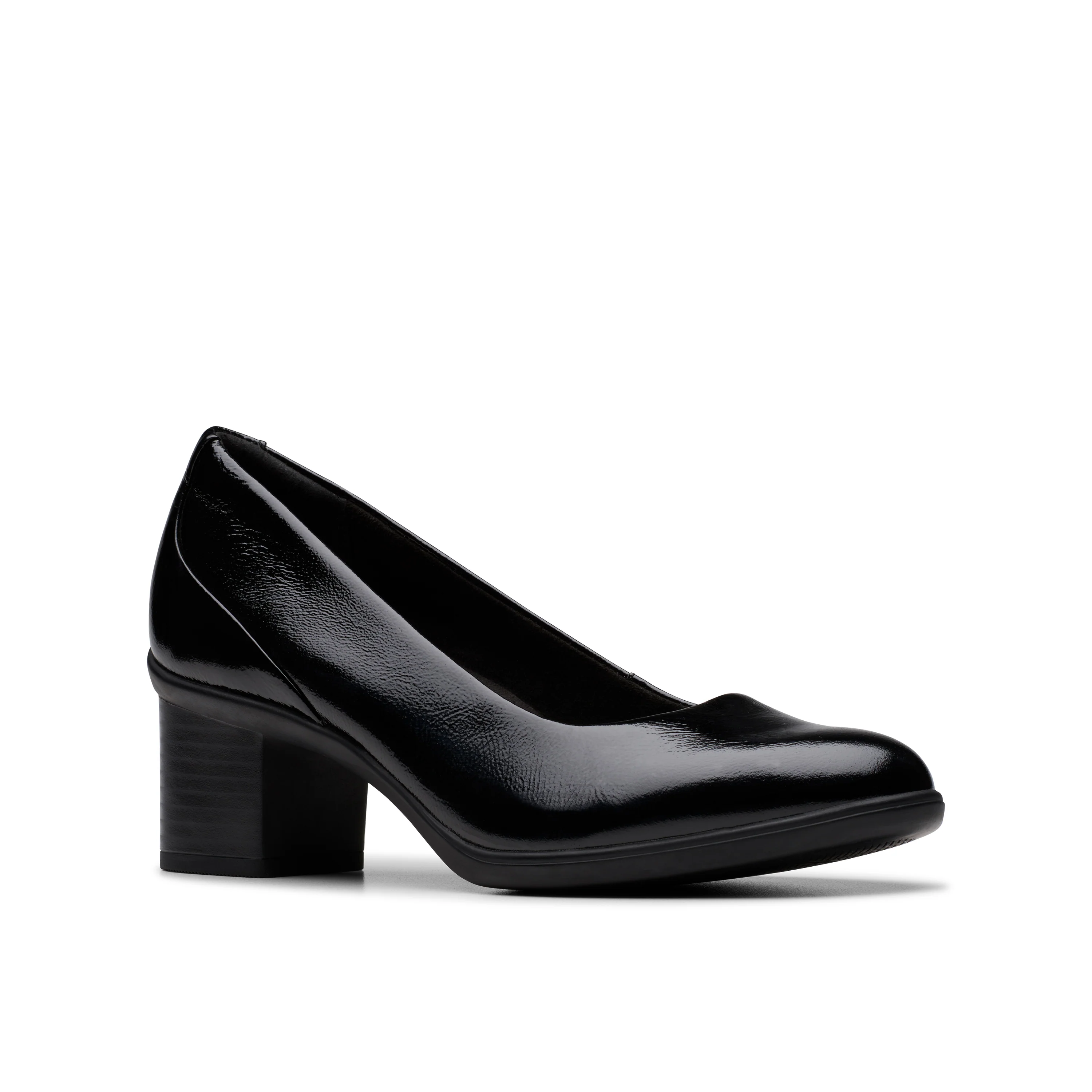 Womens - Shaya Poppy Black Patent - Image 4