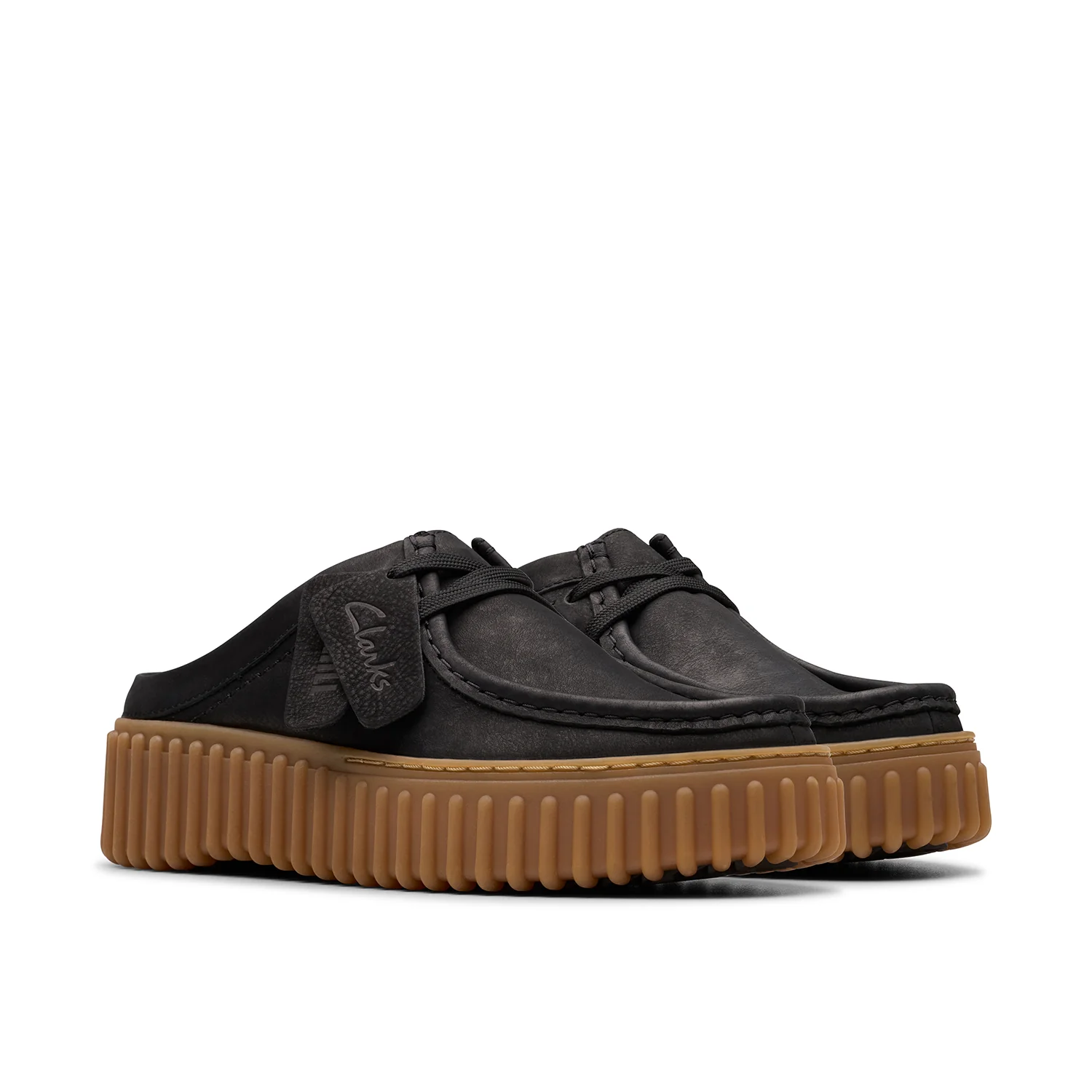 Womens - Torhill Mule Black Nubuck - Image 4