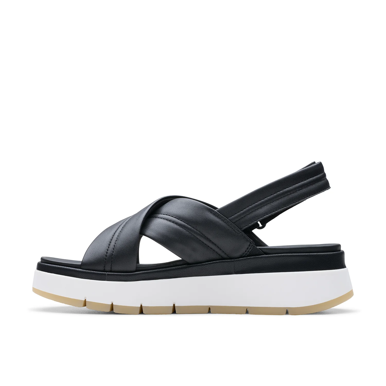 Womens Tuscan Cross Black Leather - Image 2
