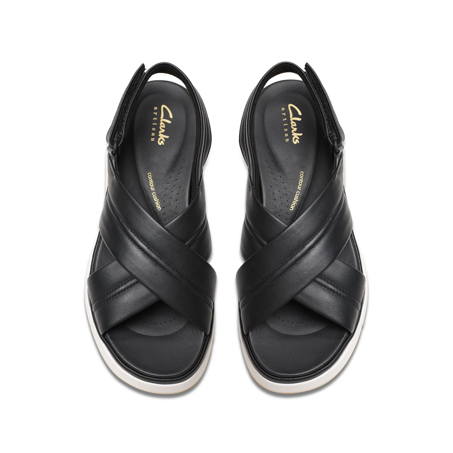 Womens Tuscan Cross Black Leather - Image 6