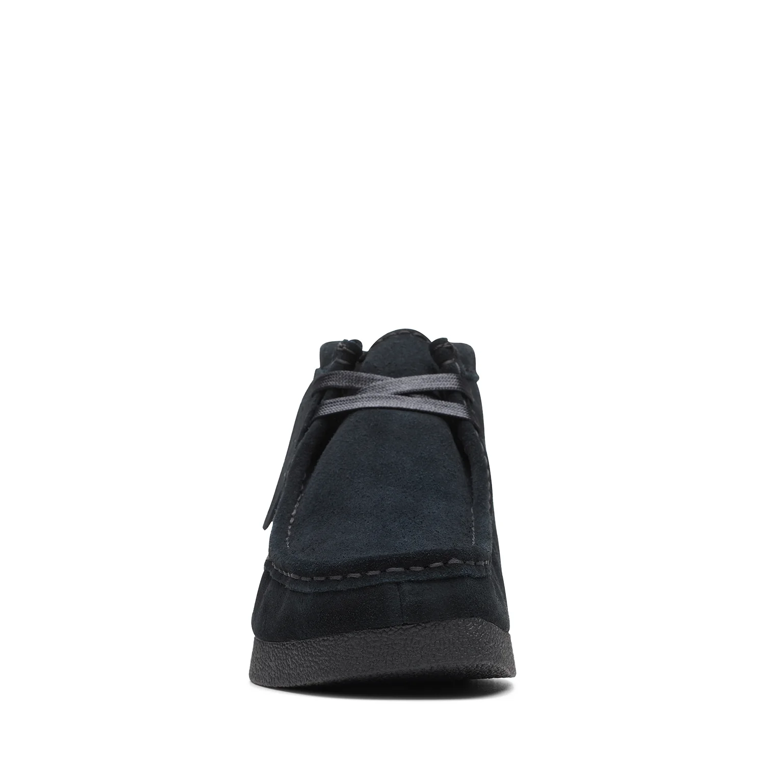 Womens - Wallabee Evo Boot Black Suede - Image 3
