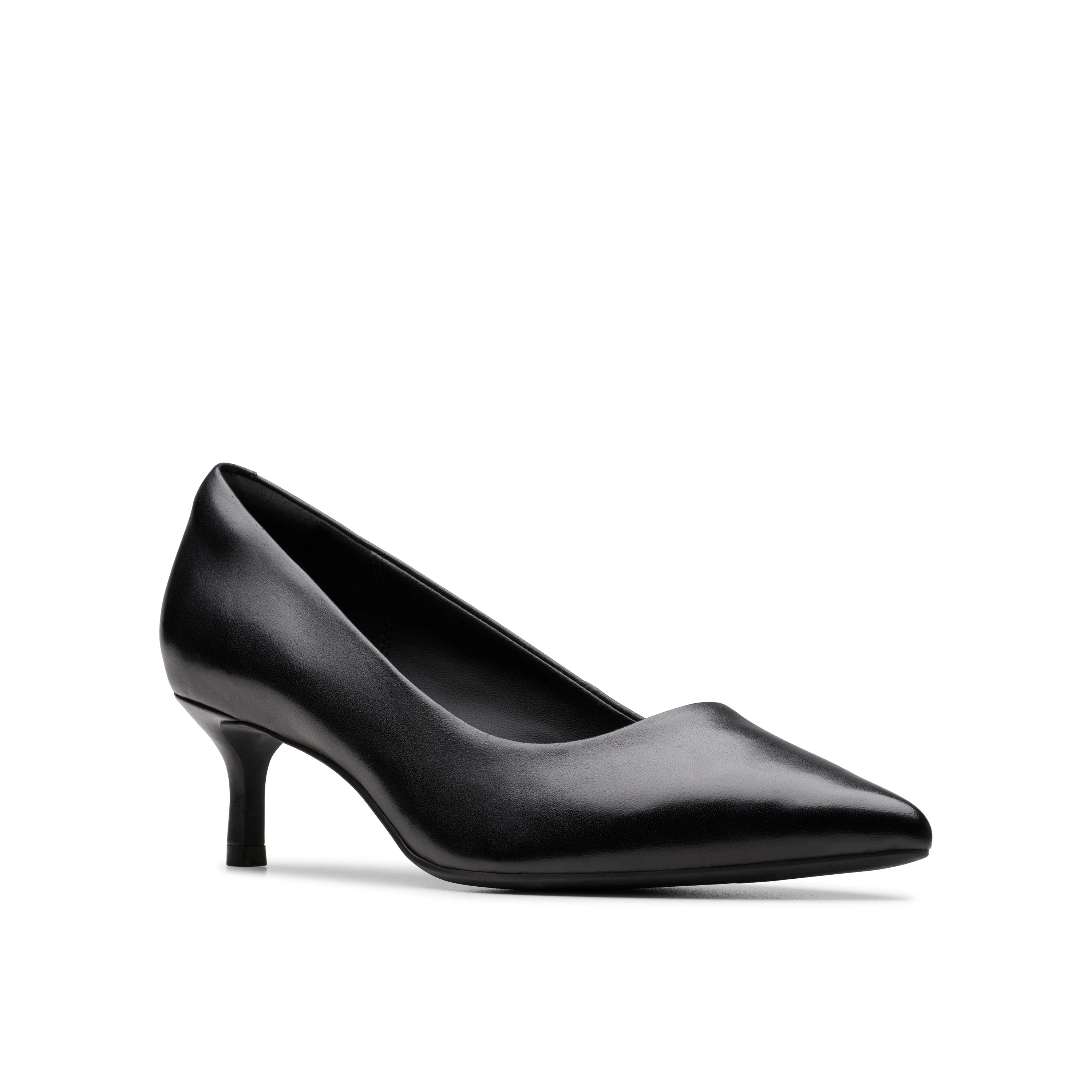 Womens -  Zarey Court Black Leather - Image 4
