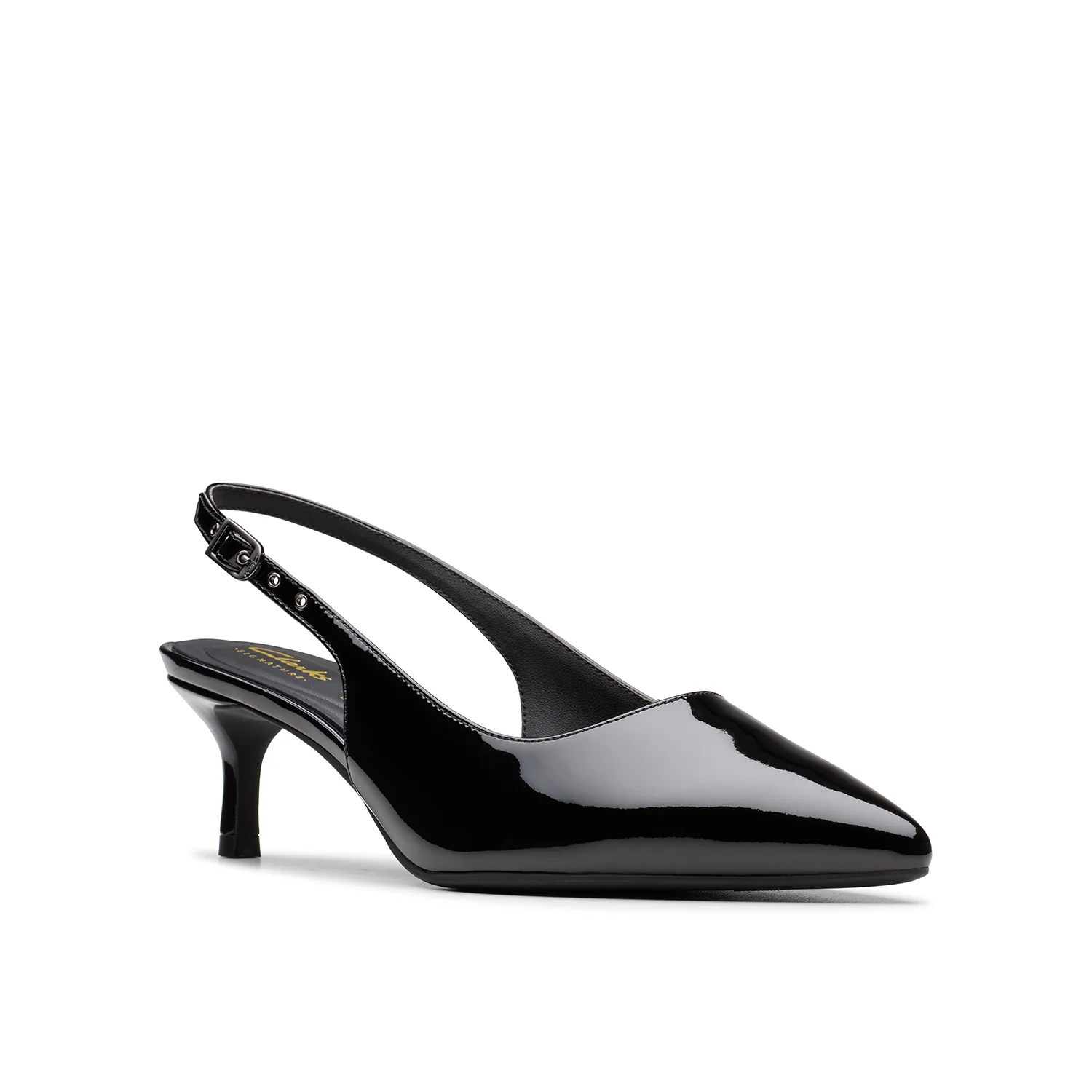 Womens -  Zarey Sling Black Interest Leather - Image 4