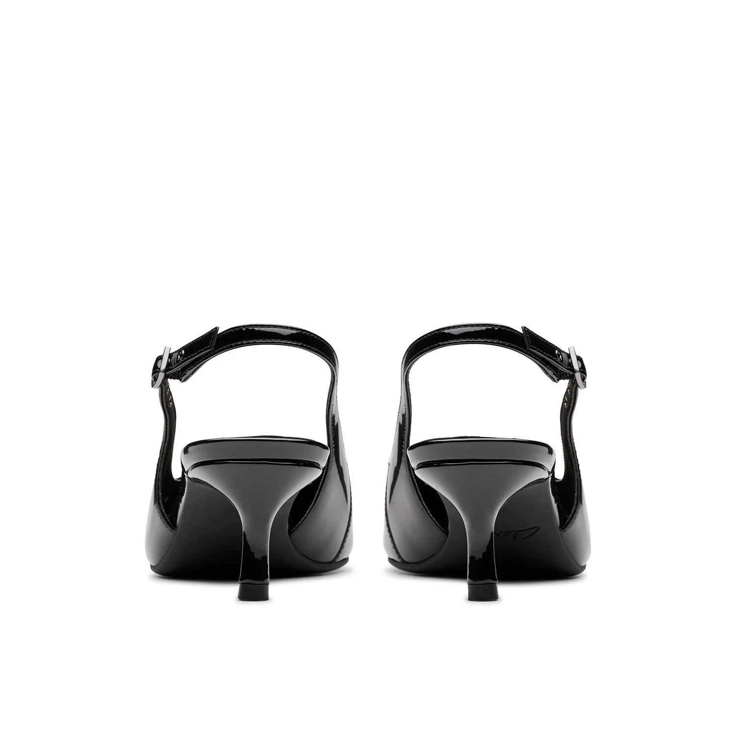 Womens -  Zarey Sling Black Interest Leather - Image 5